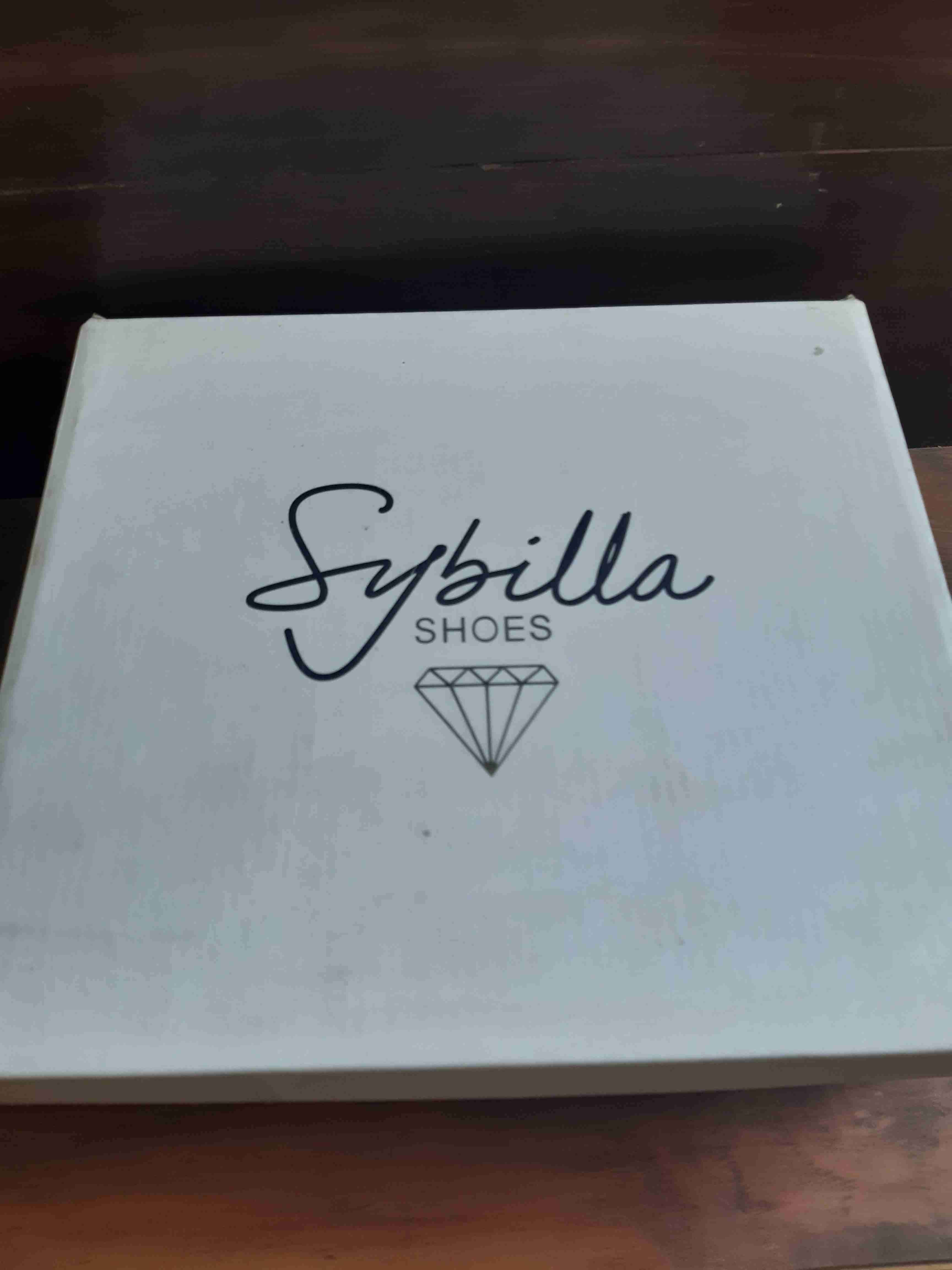 Sandalias plataforma brillantes morado - miniatura 4