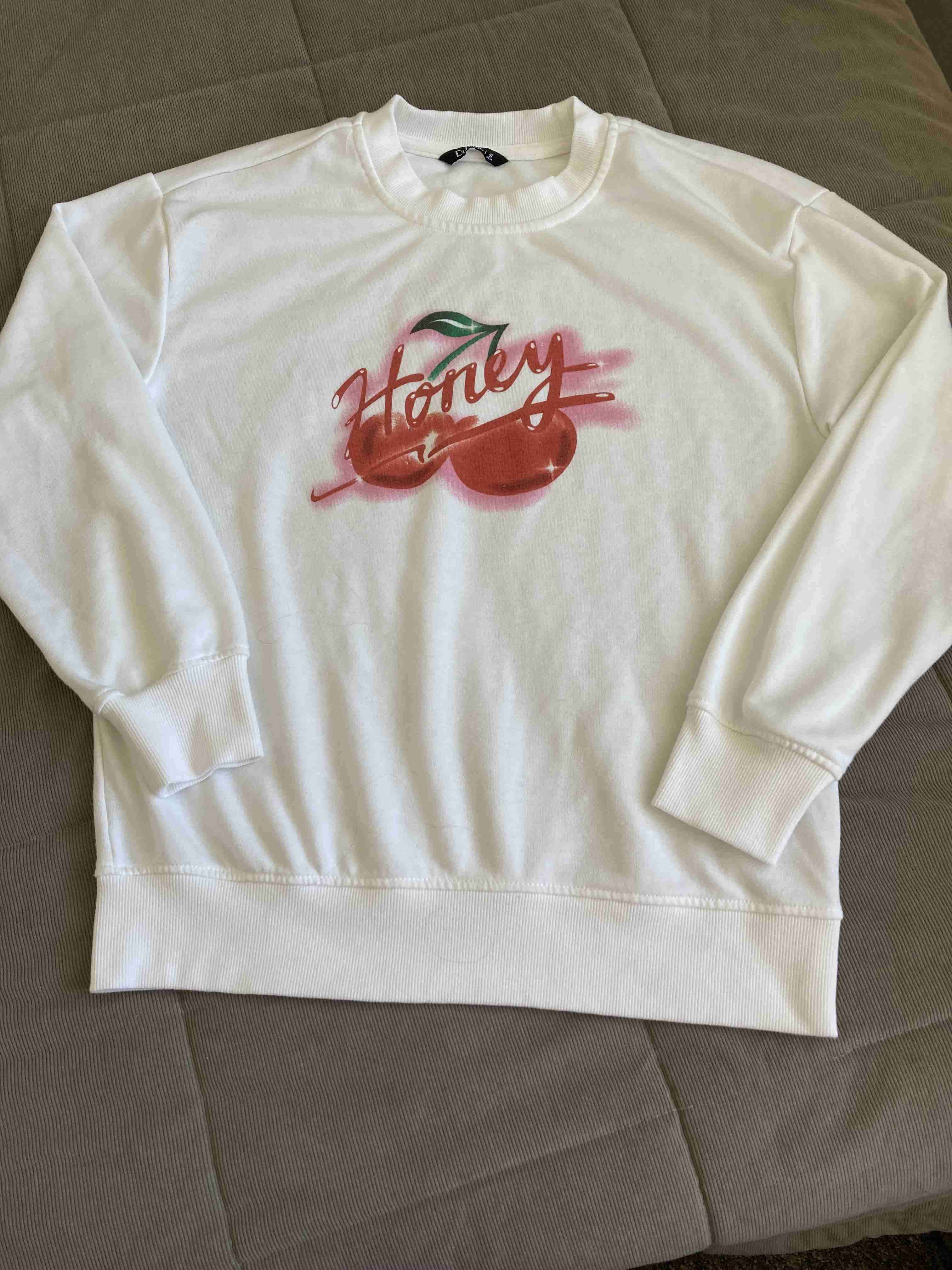 Polerón blanco "Honey"