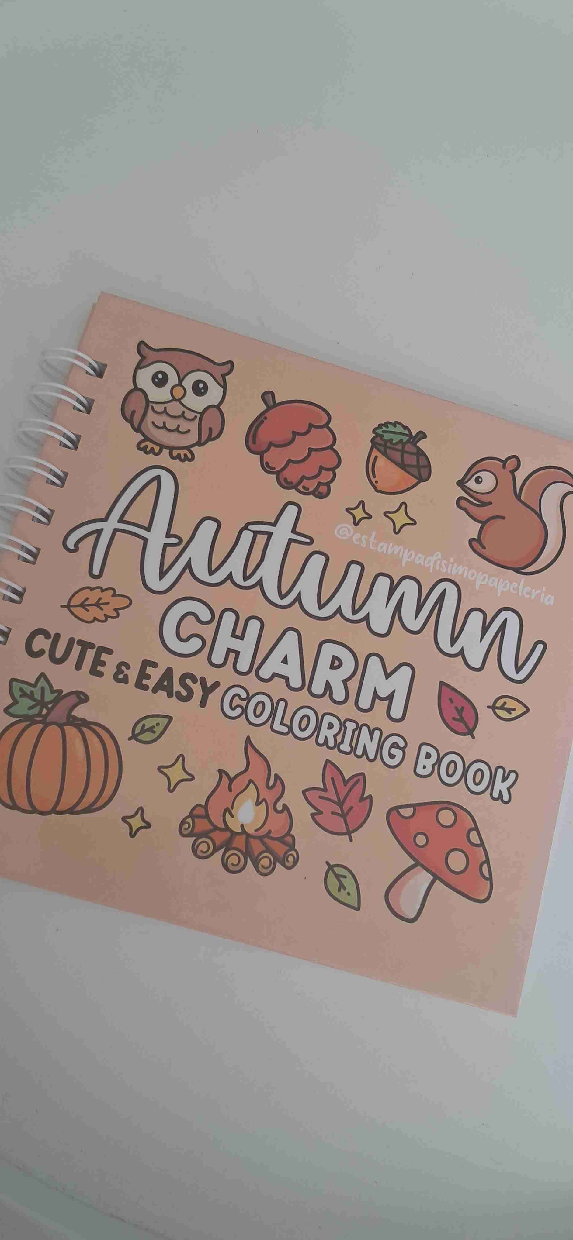 Libro para colorear de otoño