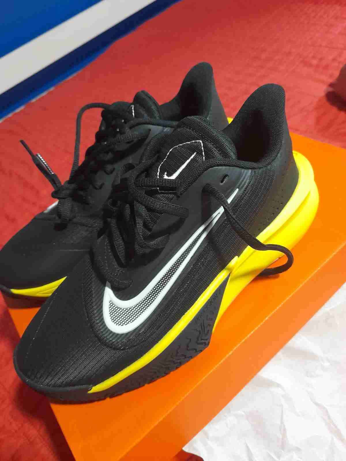 Zapatillas Nike Precision VII negras - miniatura 2