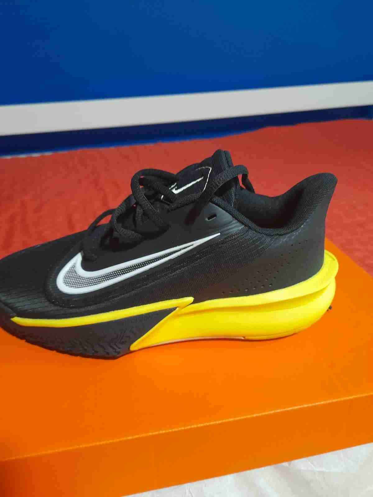 Zapatillas Nike Precision VII negras - miniatura 3