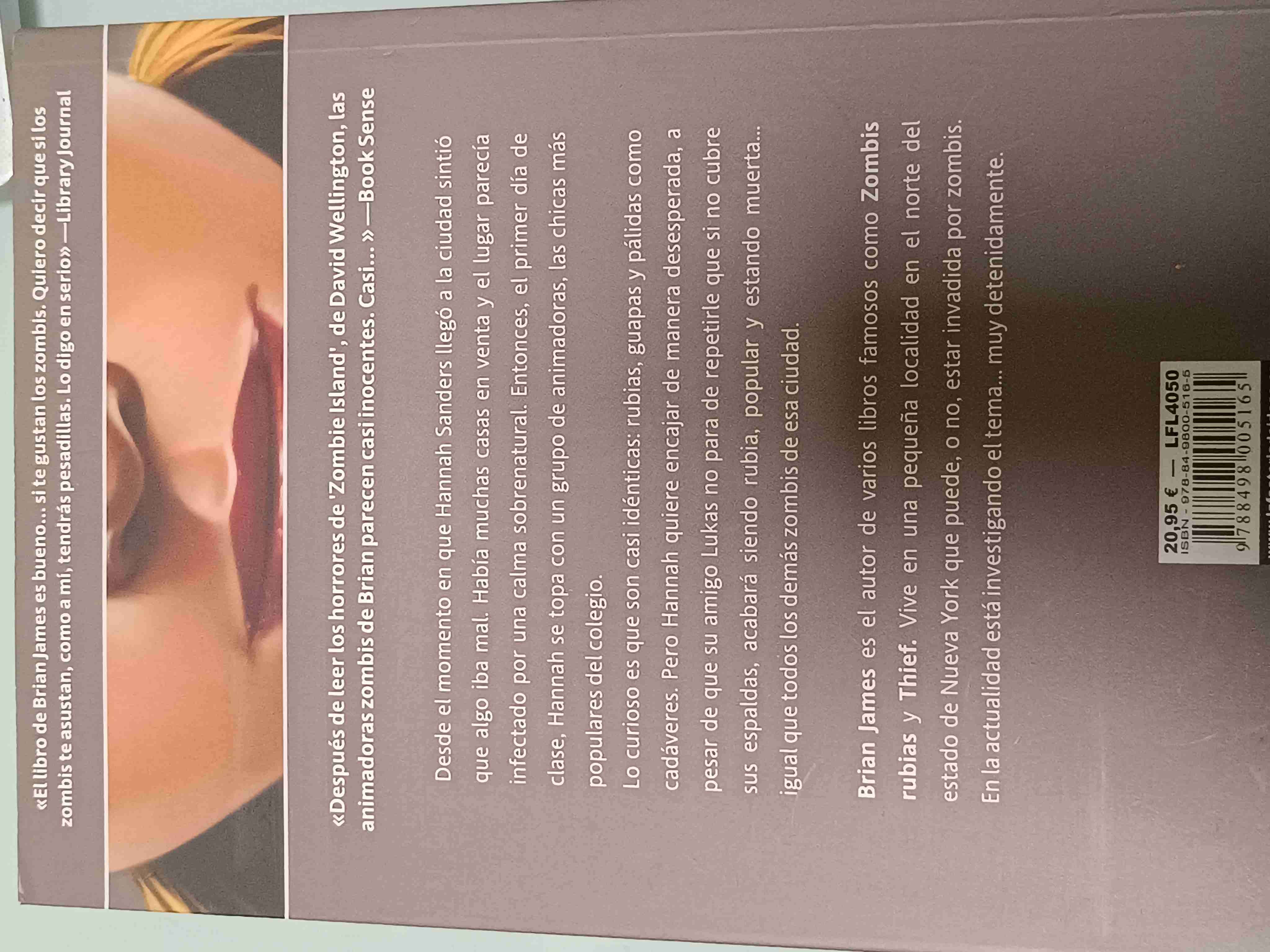 Libro 'Zombis rubias' de Brian James - miniatura 2