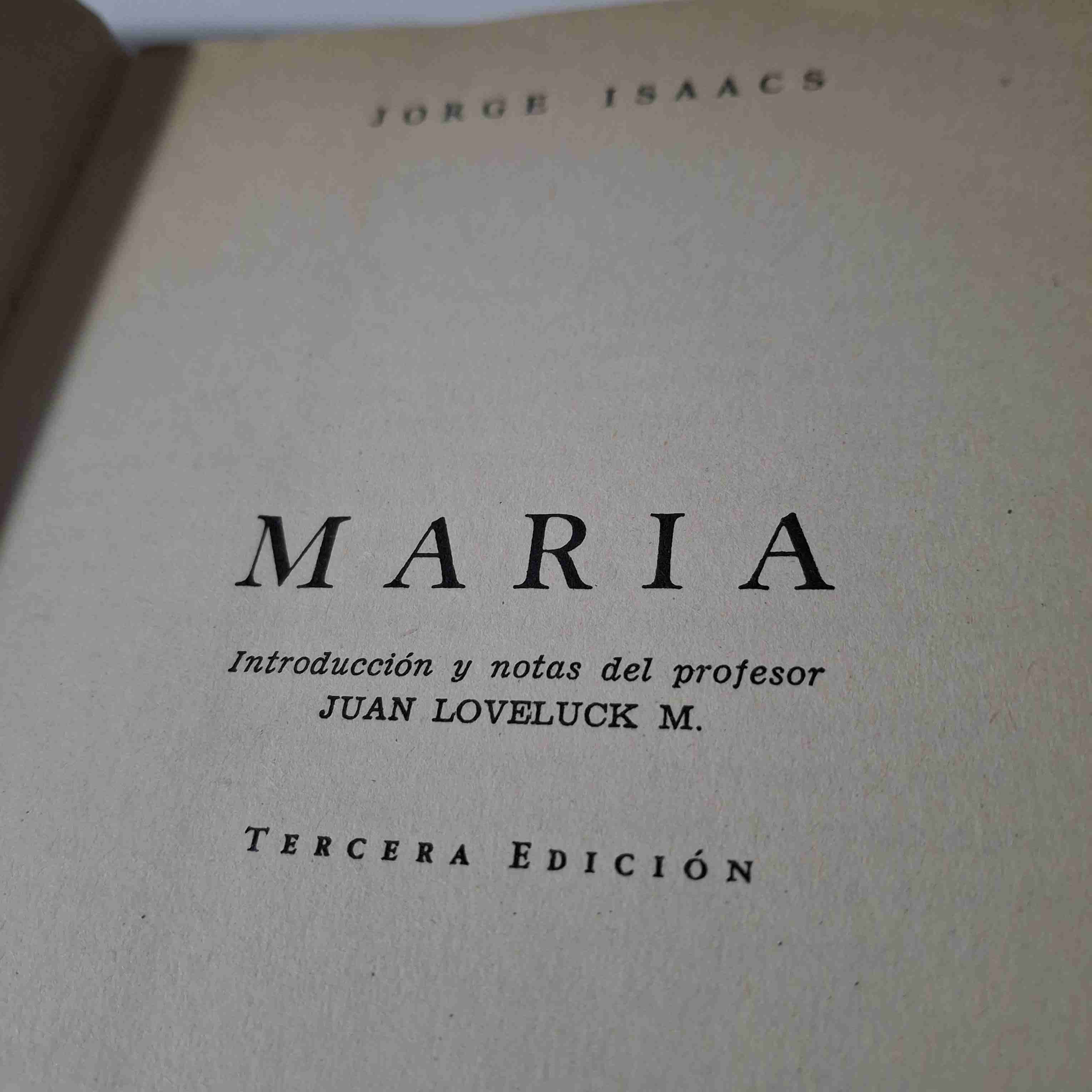 Libro María de Jorge Isaacs - miniatura 4