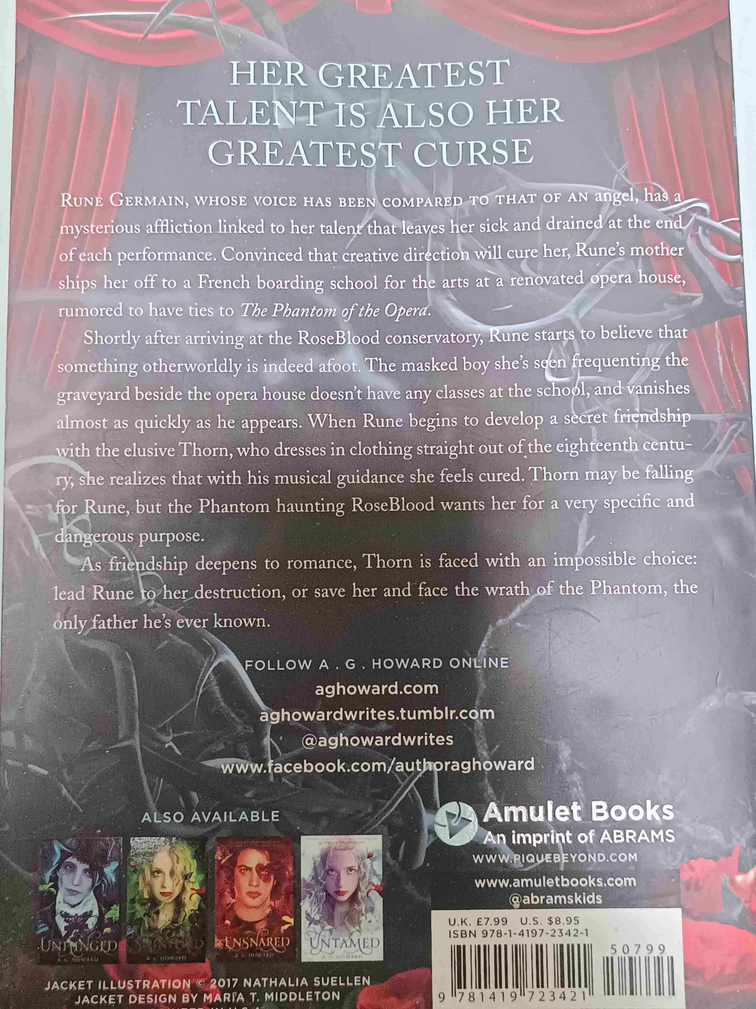 Libro RoseBlood de A.G. Howard - miniatura 2