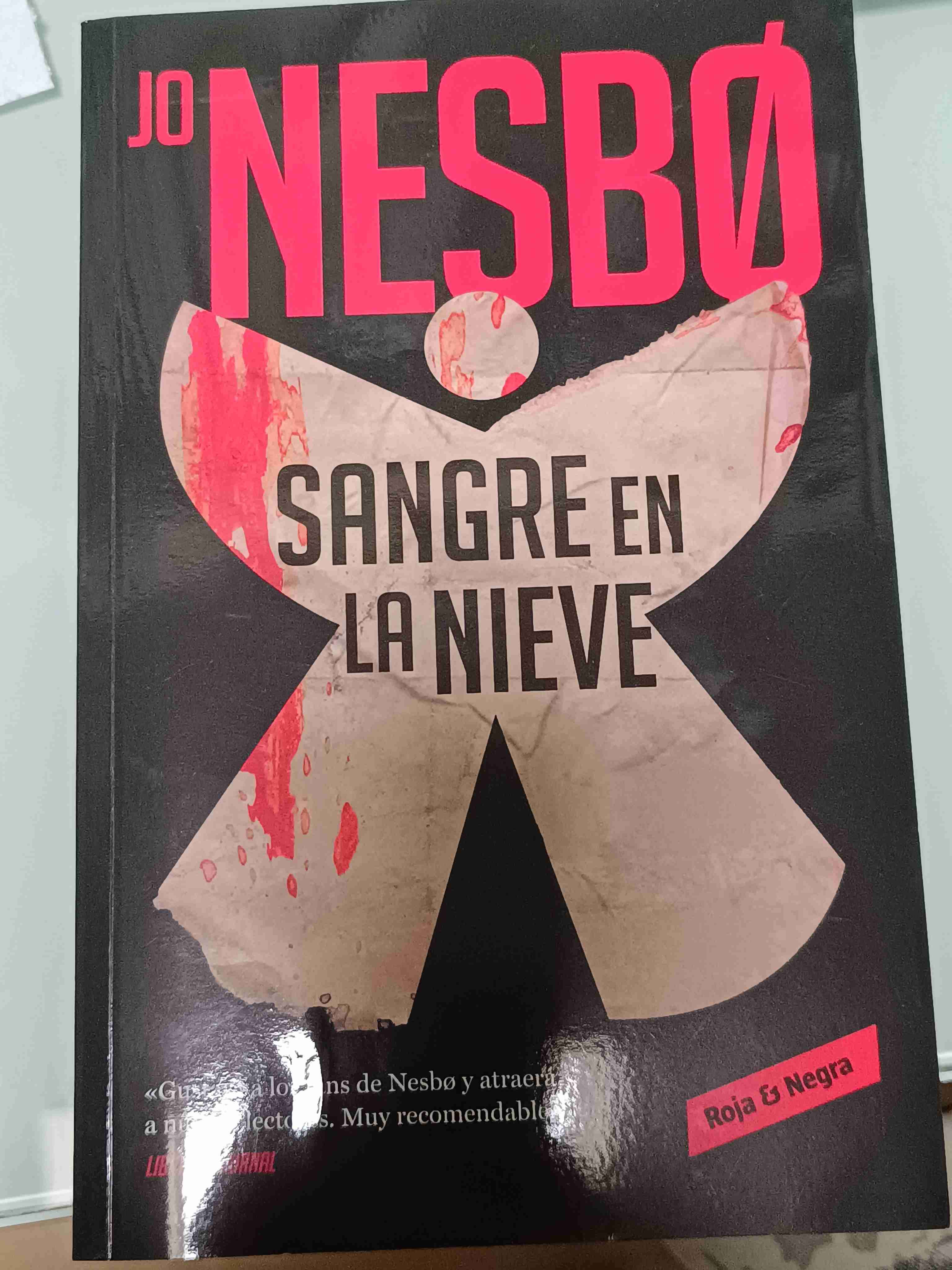Libro 'Sangre en la nieve' Jo Nesbø