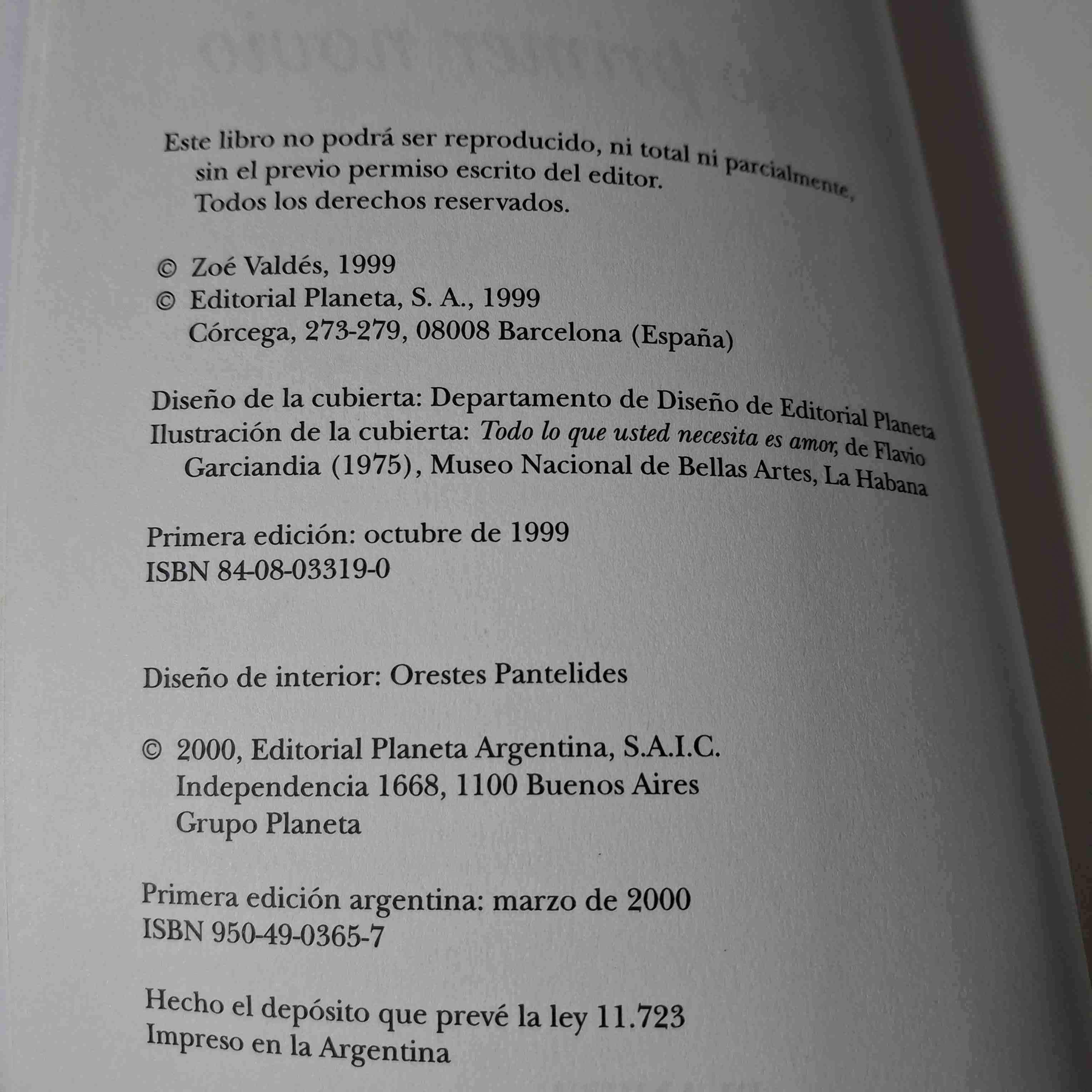 Libro Zoé Valdés 'Querido primer novio' - miniatura 4