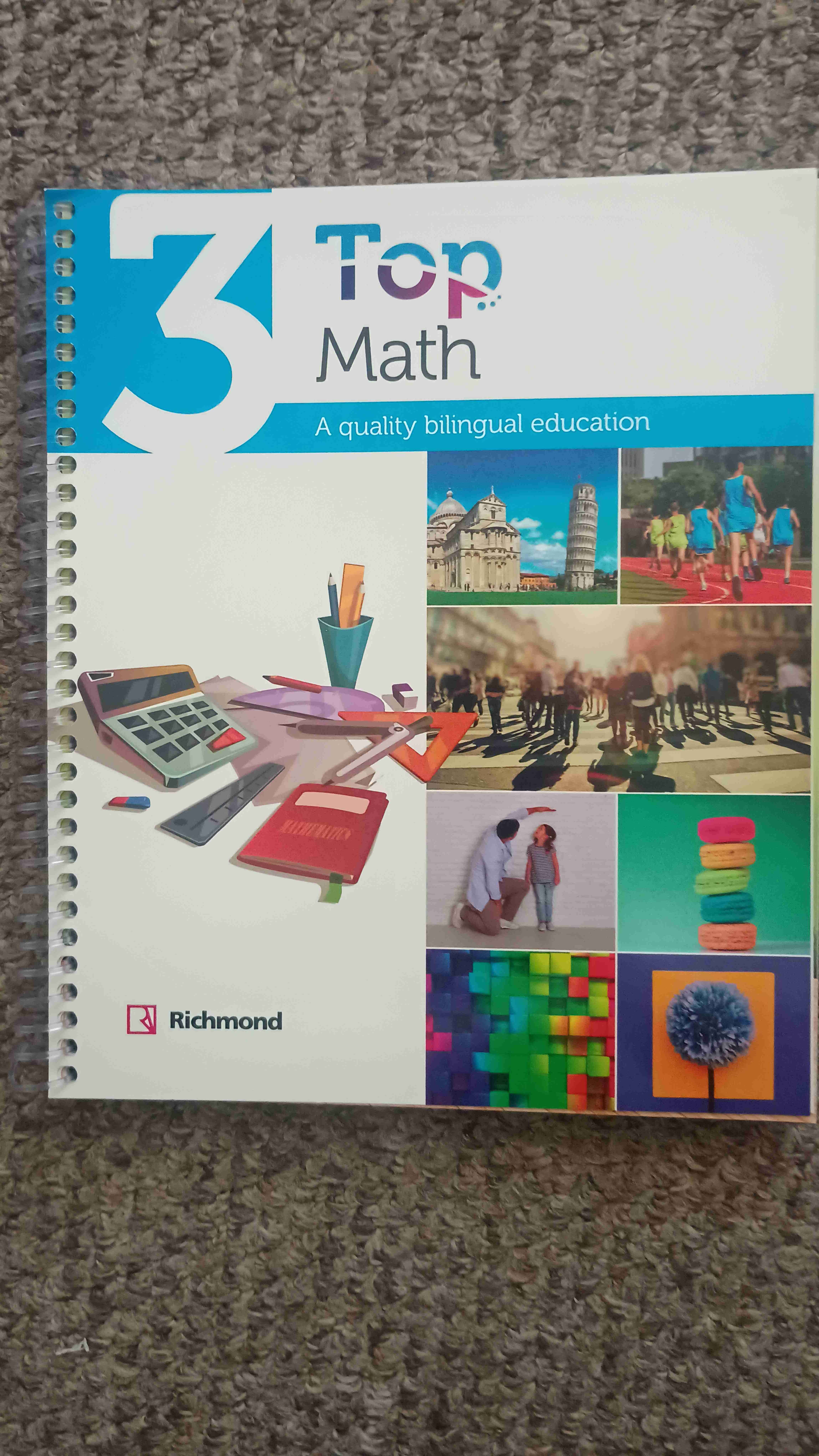 Libro Top Math 3° básico