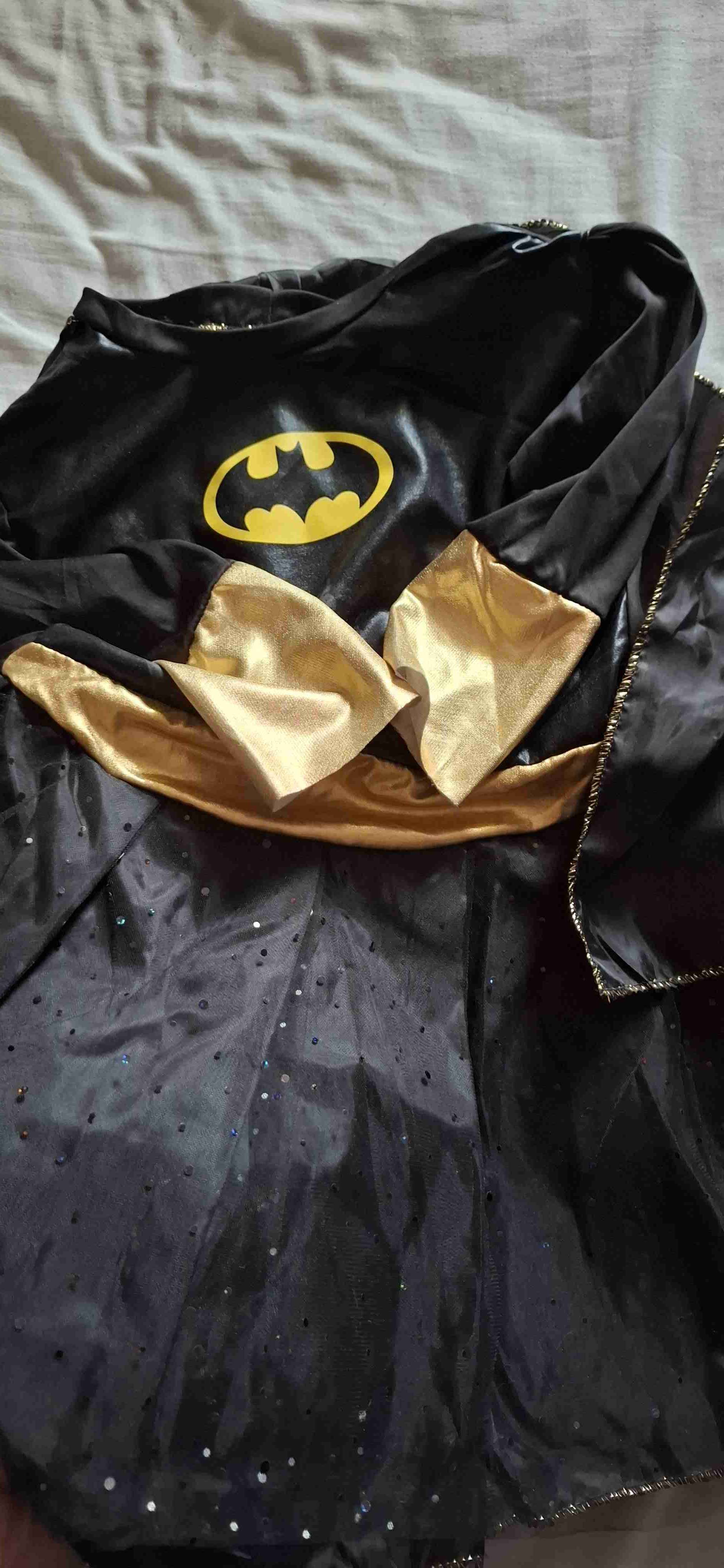 Disfraz infantil de Batman negro Talla 10 - miniatura 2