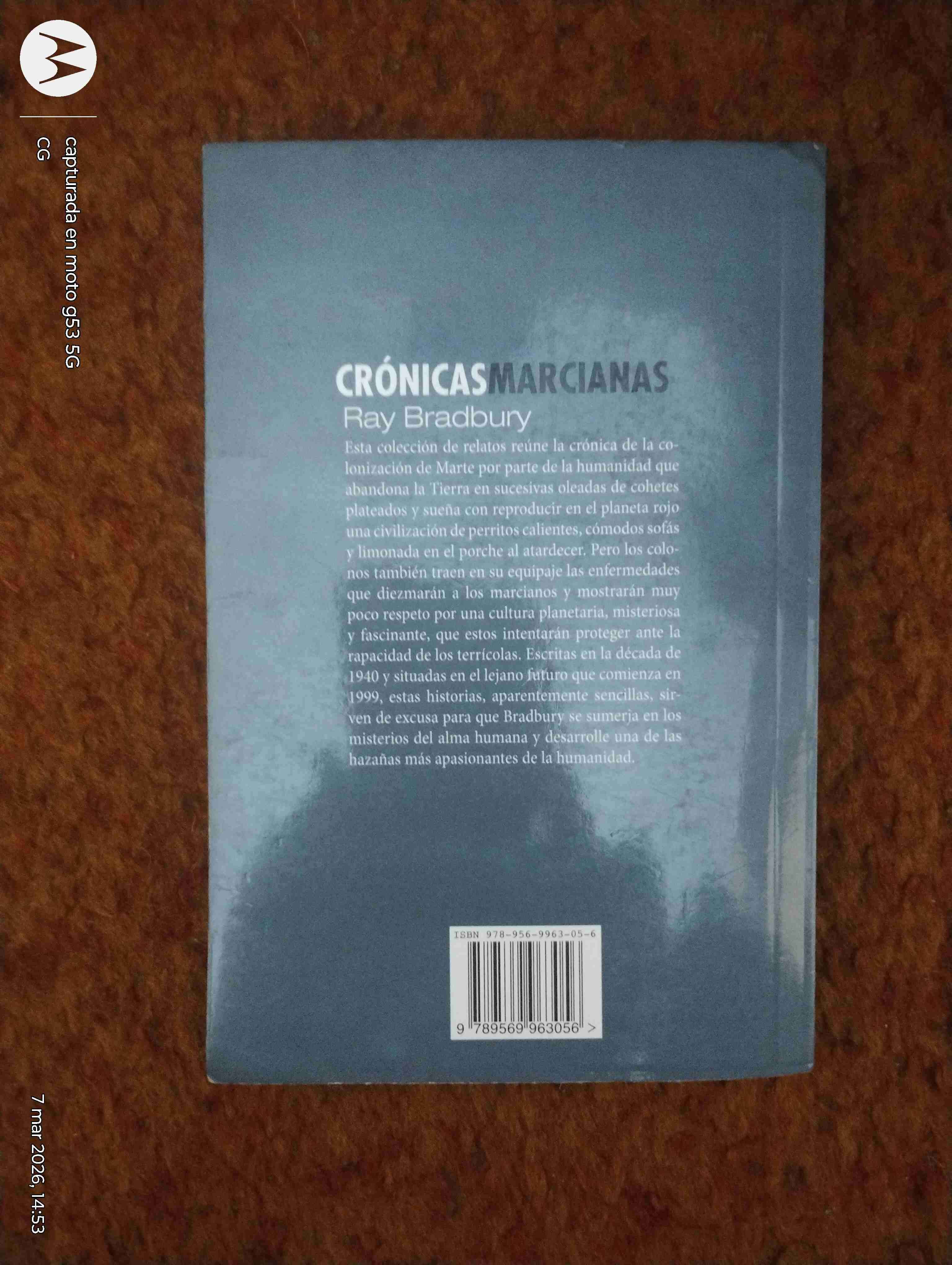 Libro Crónicas Marcianas Ray Bradbury - miniatura 2