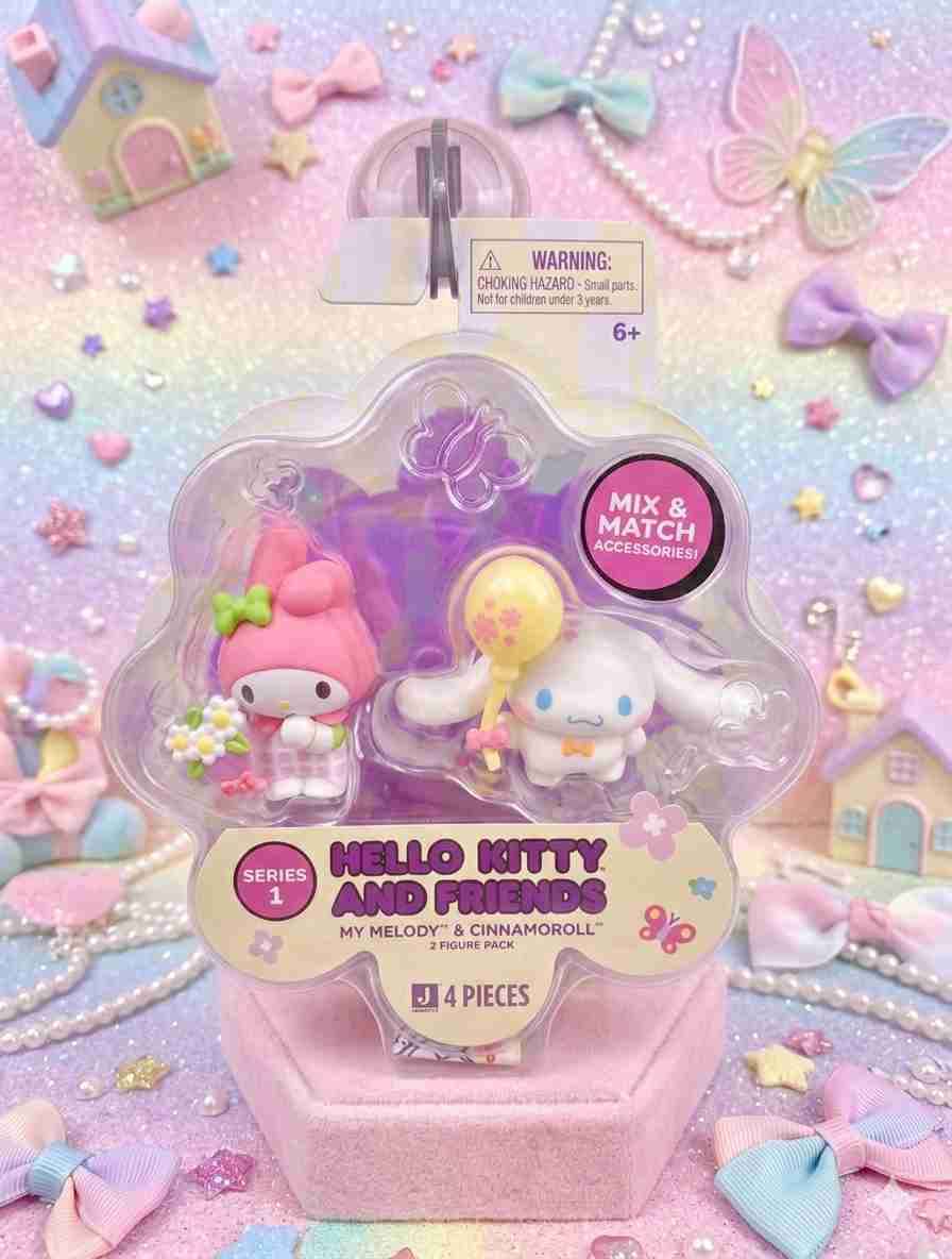 Figuras My Melody & Cinnamoroll - miniatura 2