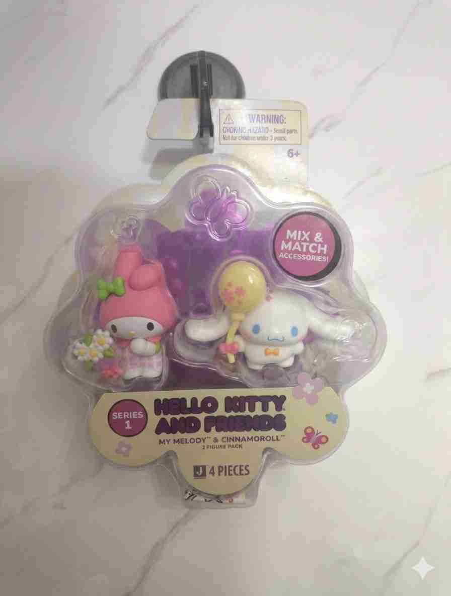 Figuras My Melody & Cinnamoroll - miniatura 3