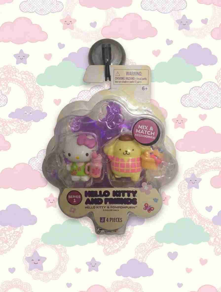 Figuras Hello Kitty y Pompompurin - miniatura 2