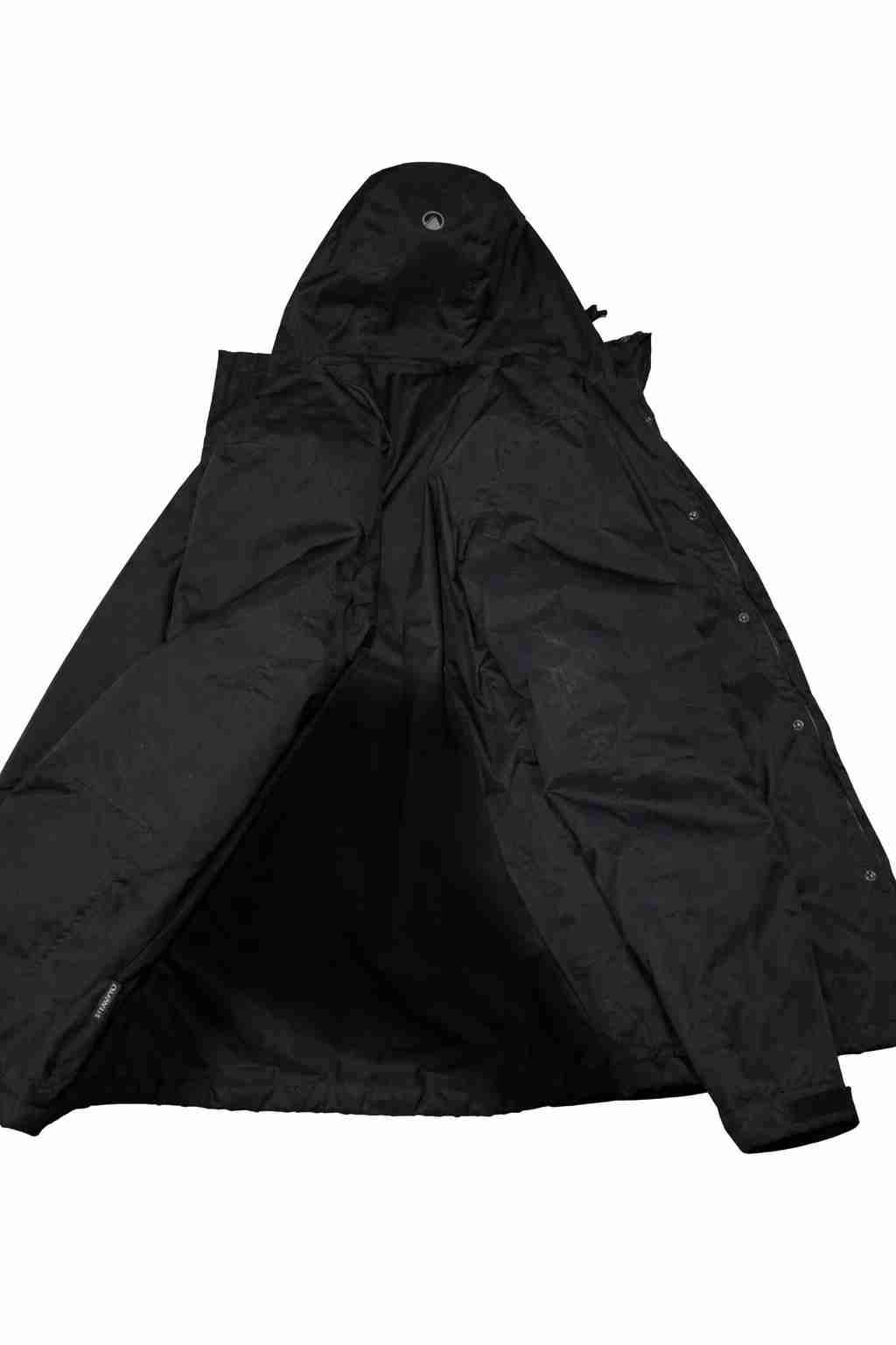 Chaqueta impermeable negra lippi - miniatura 2