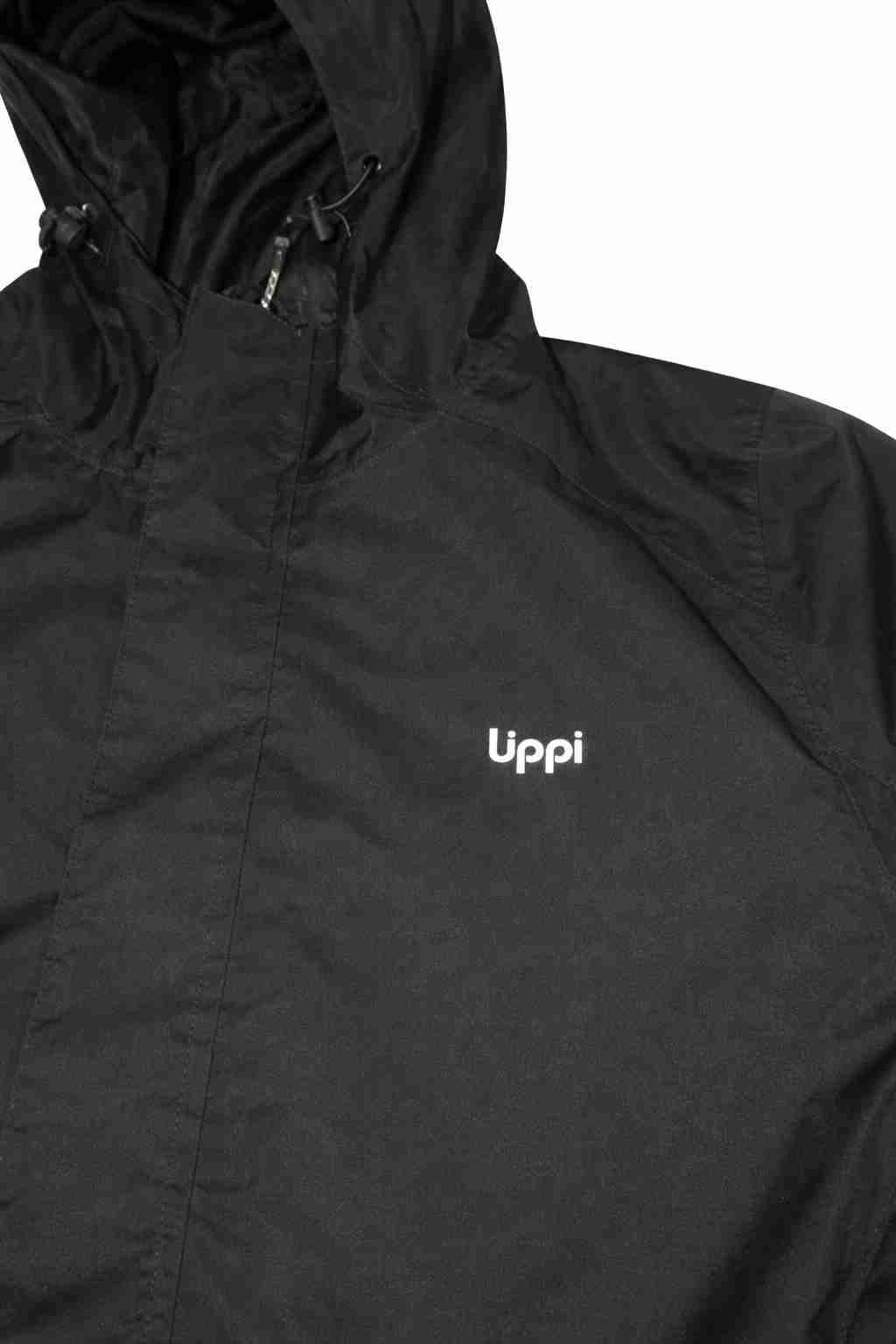 Chaqueta impermeable negra lippi - miniatura 3