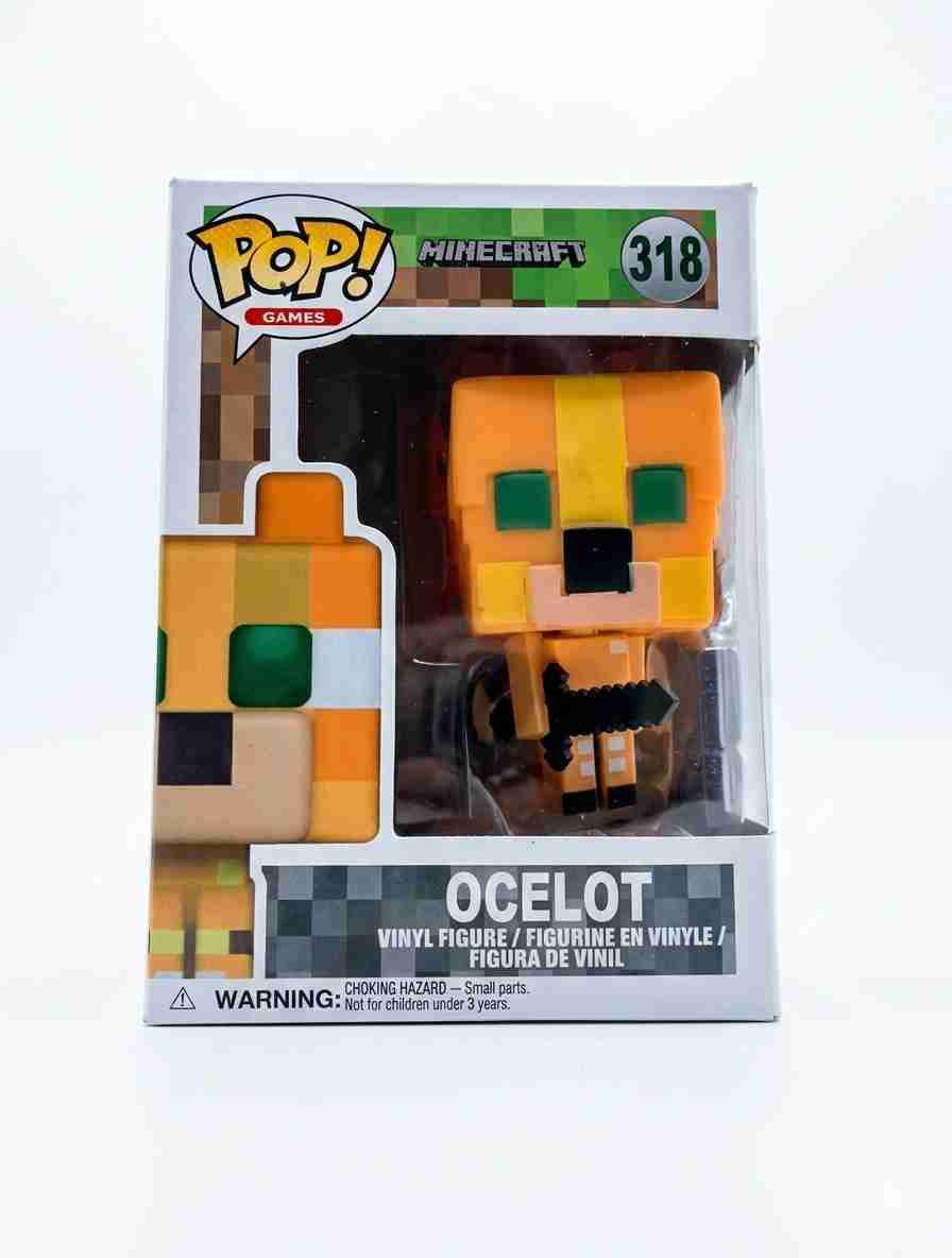 Figura vinilo Minecraft Ocelot