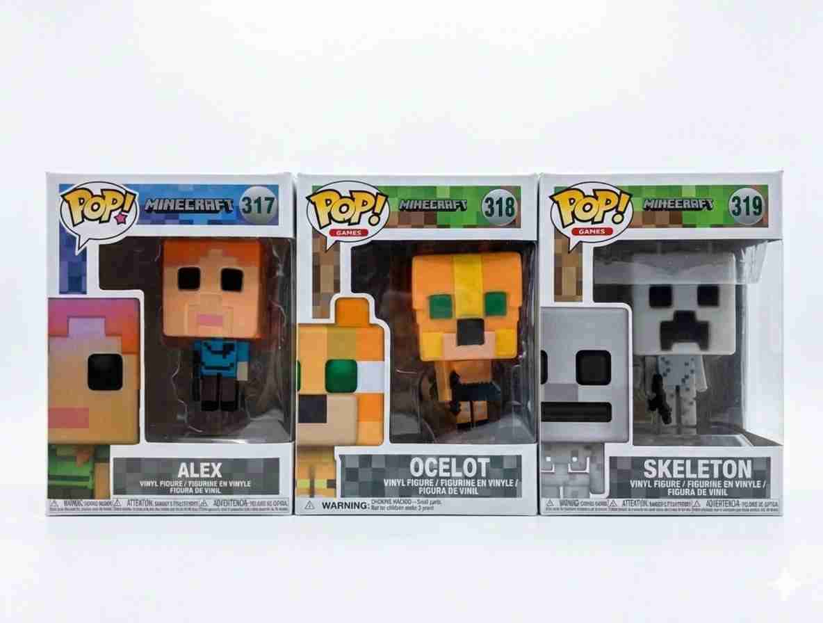 Figura vinilo Minecraft Ocelot - miniatura 3