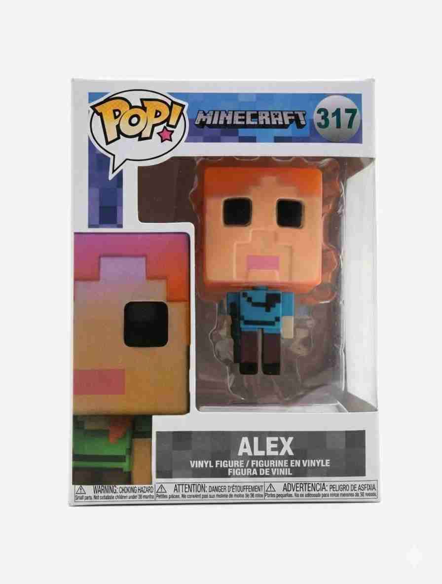 Figura de vinilo Minecraft Alex