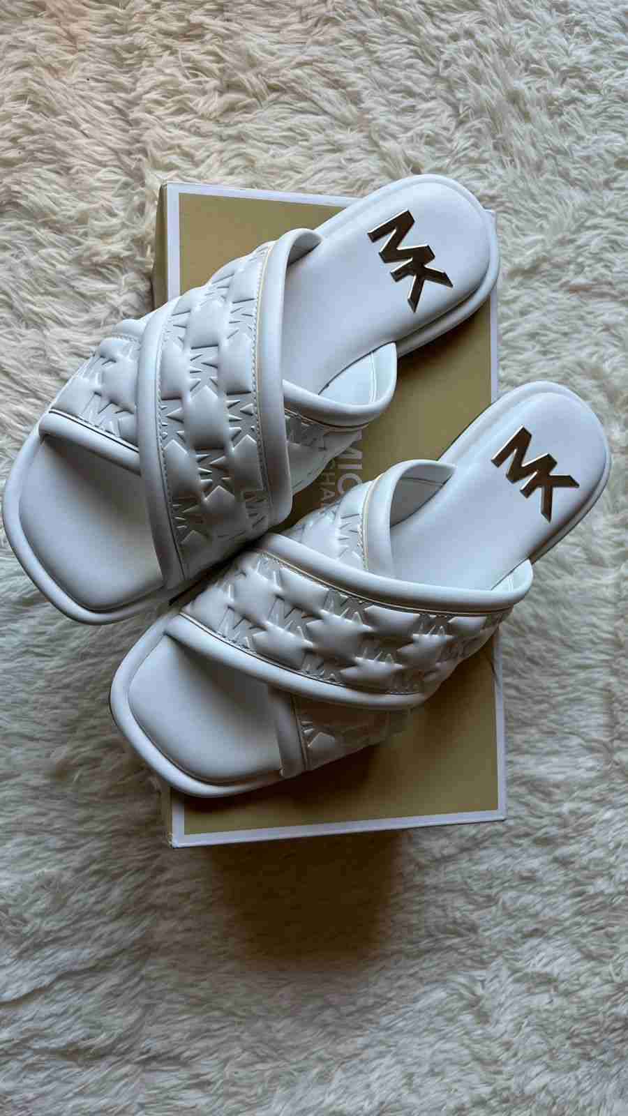 Sandalias blancas Michael Kors Originales Nuevas
