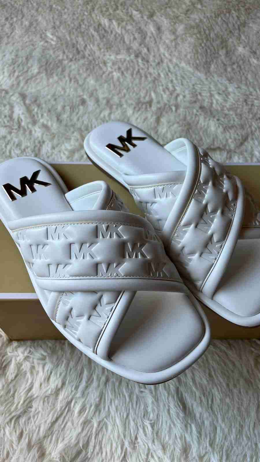 Sandalias blancas Michael Kors Originales Nuevas - miniatura 2