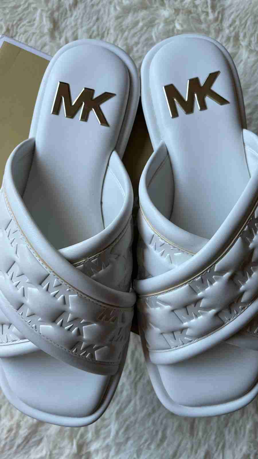 Sandalias blancas Michael Kors Originales Nuevas - miniatura 4