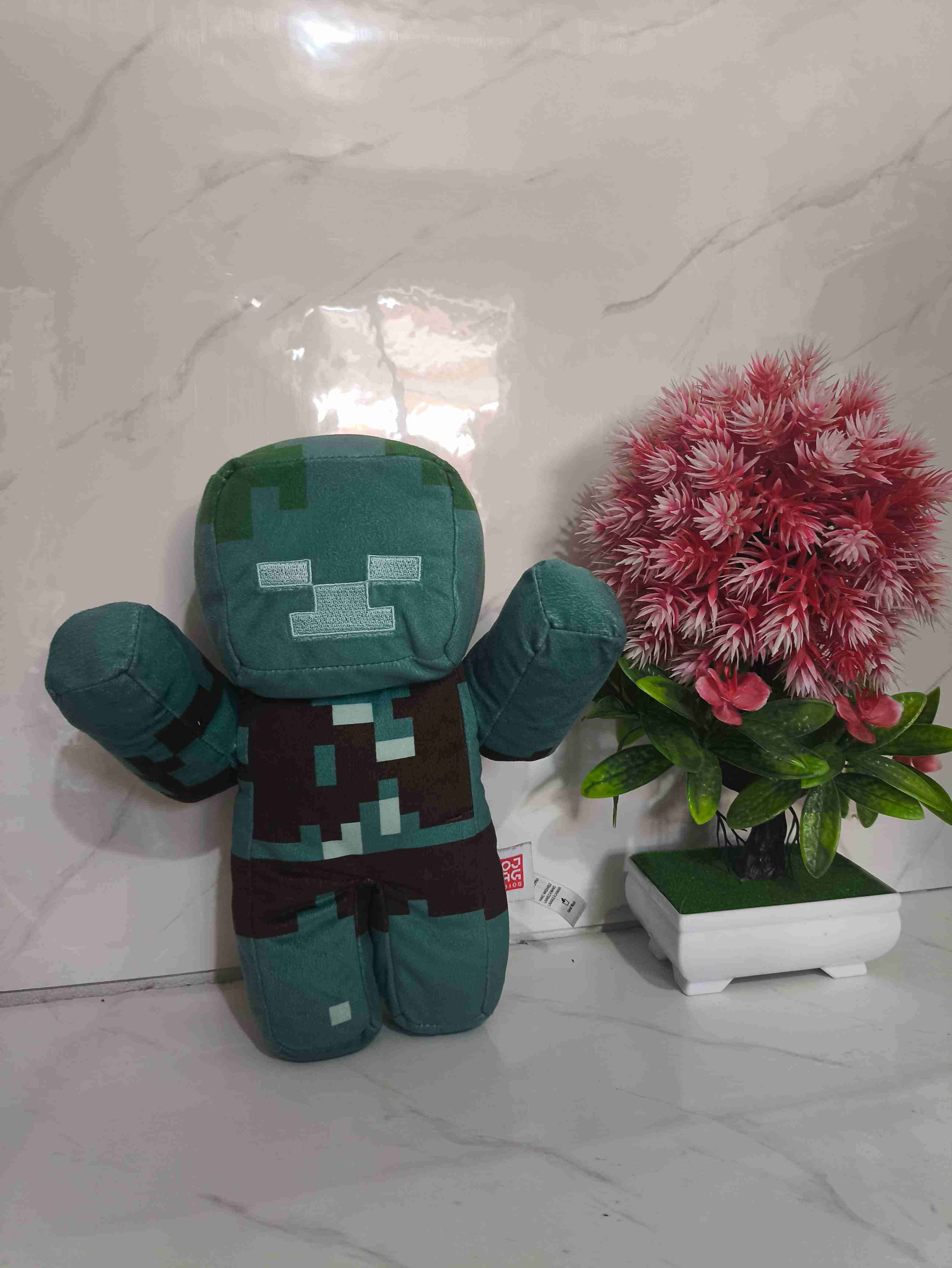 Peluche Zombie Ahogado Minecraft - miniatura 2