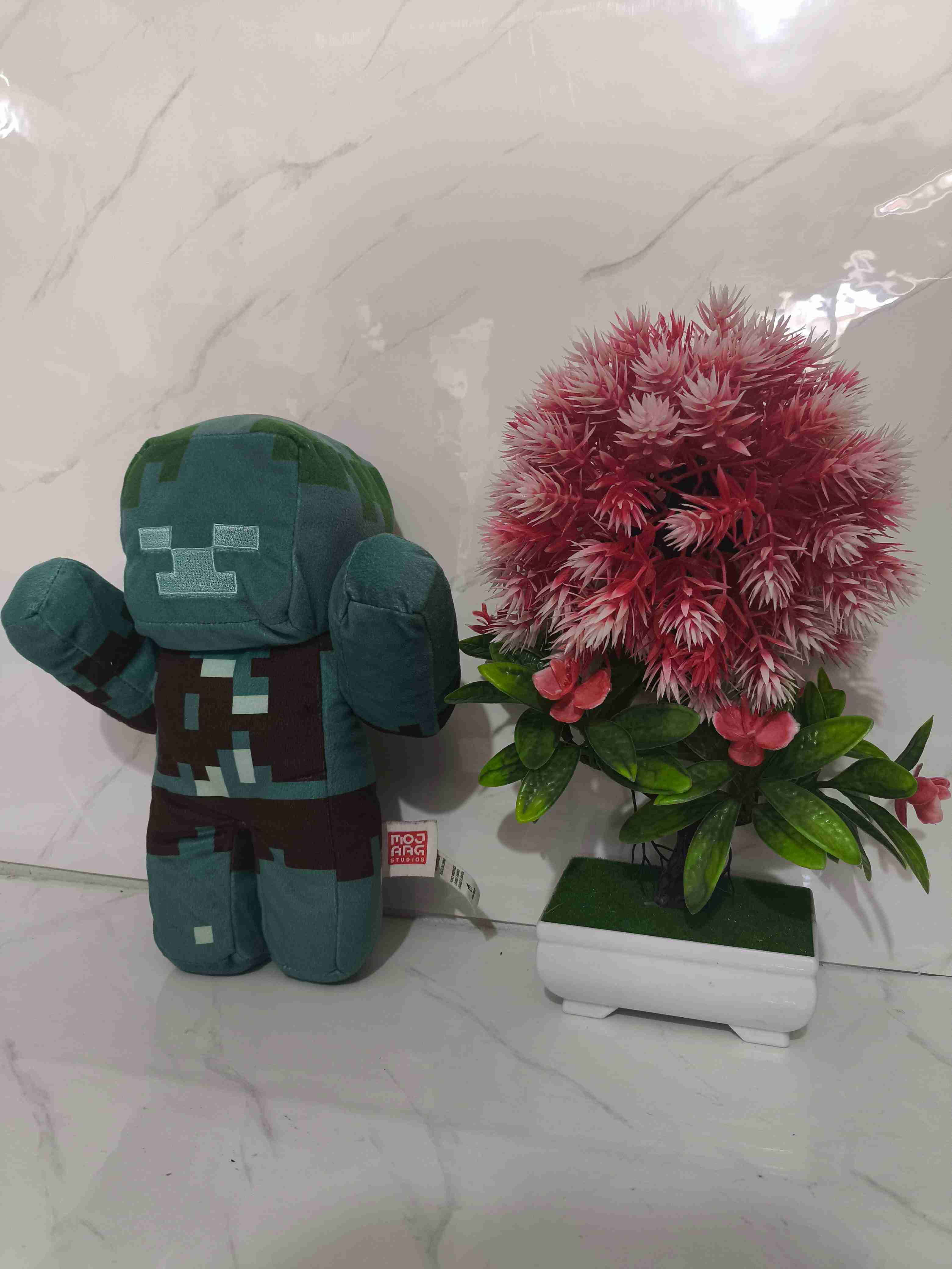 Peluche Zombie Ahogado Minecraft - miniatura 3