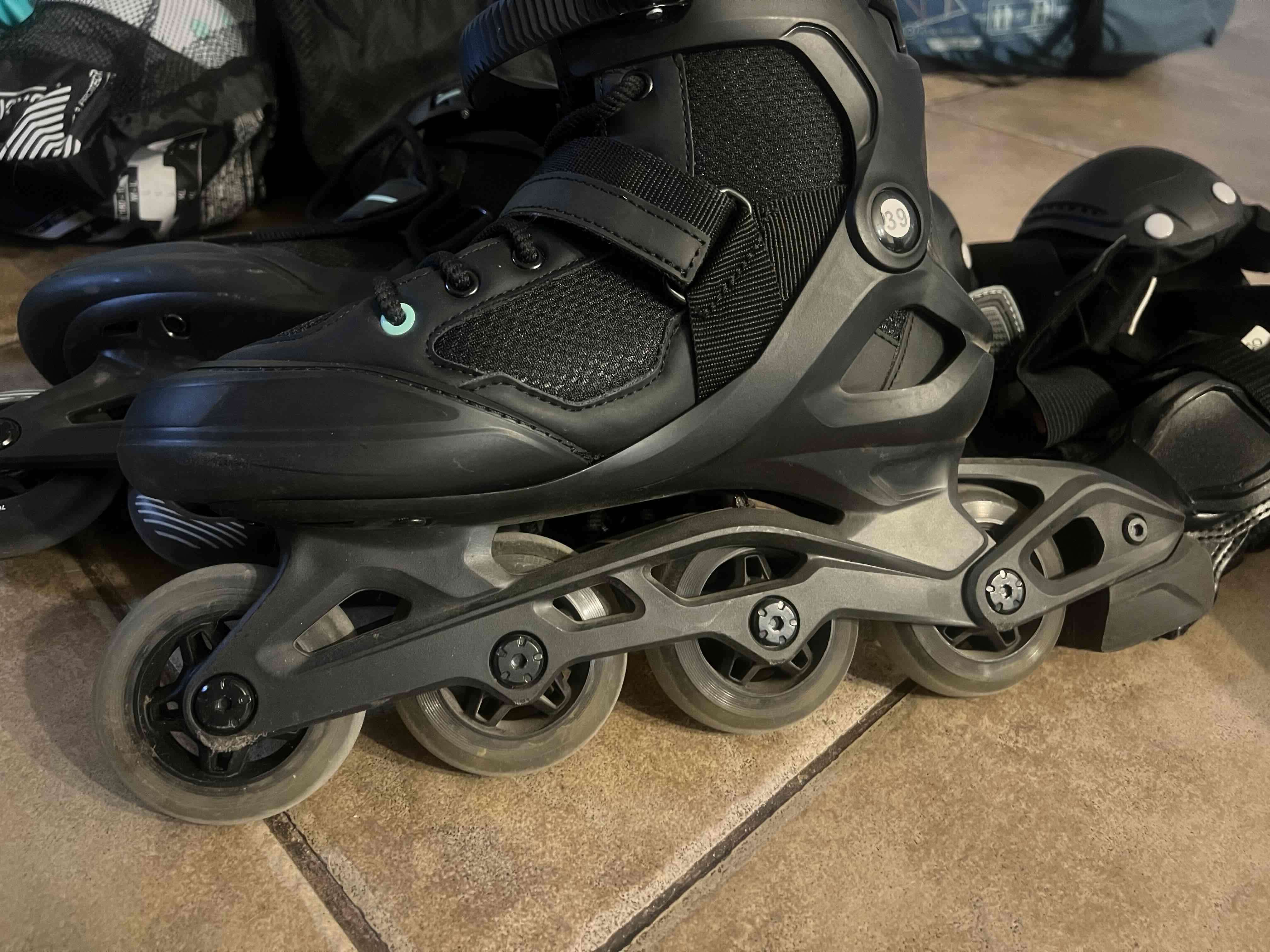 Patines Oxelo Fit 500 + Kit de Protección Completo - miniatura 6