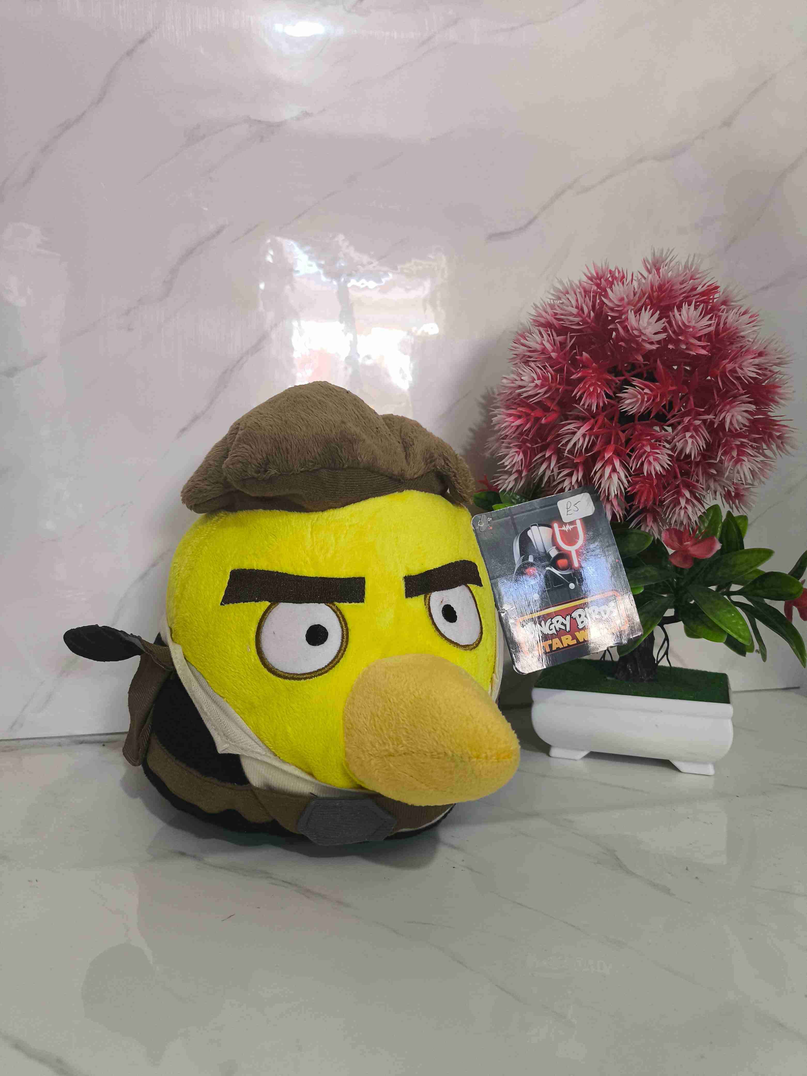 Peluche Angry Birds Star Wars amarillo - miniatura 2