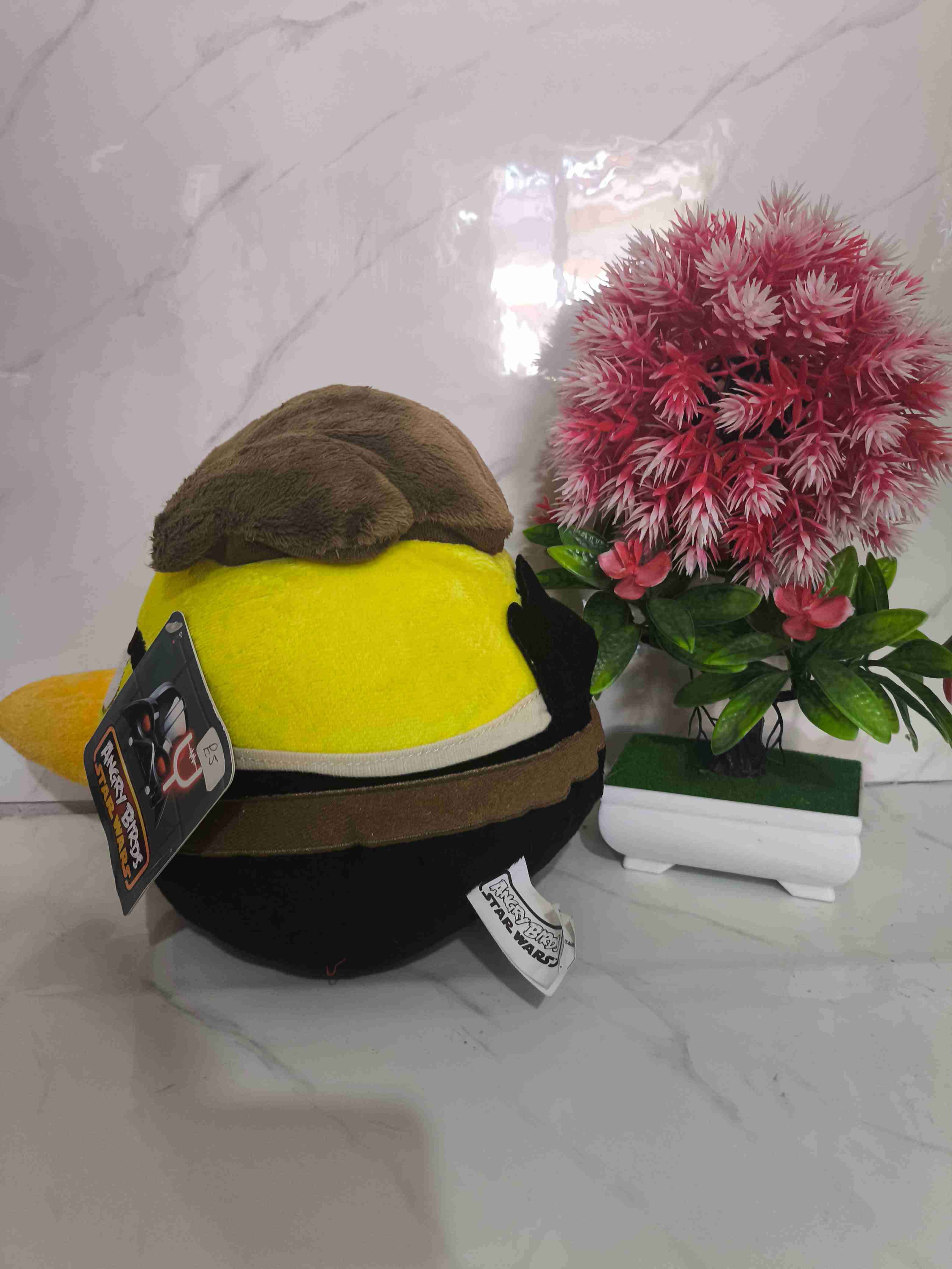 Peluche Angry Birds Star Wars amarillo - miniatura 3