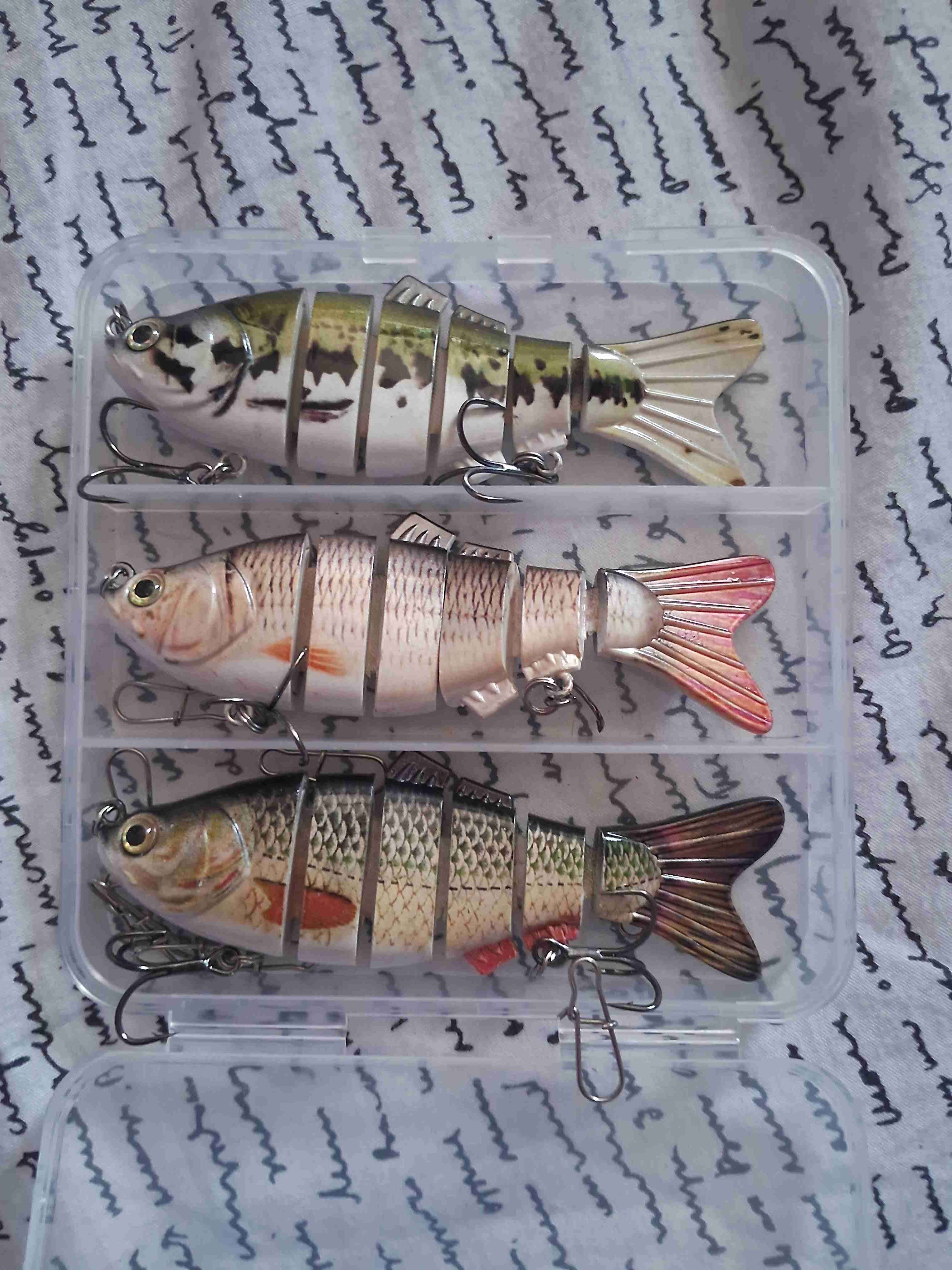 Set de señuelos de pesca articulados - miniatura 2