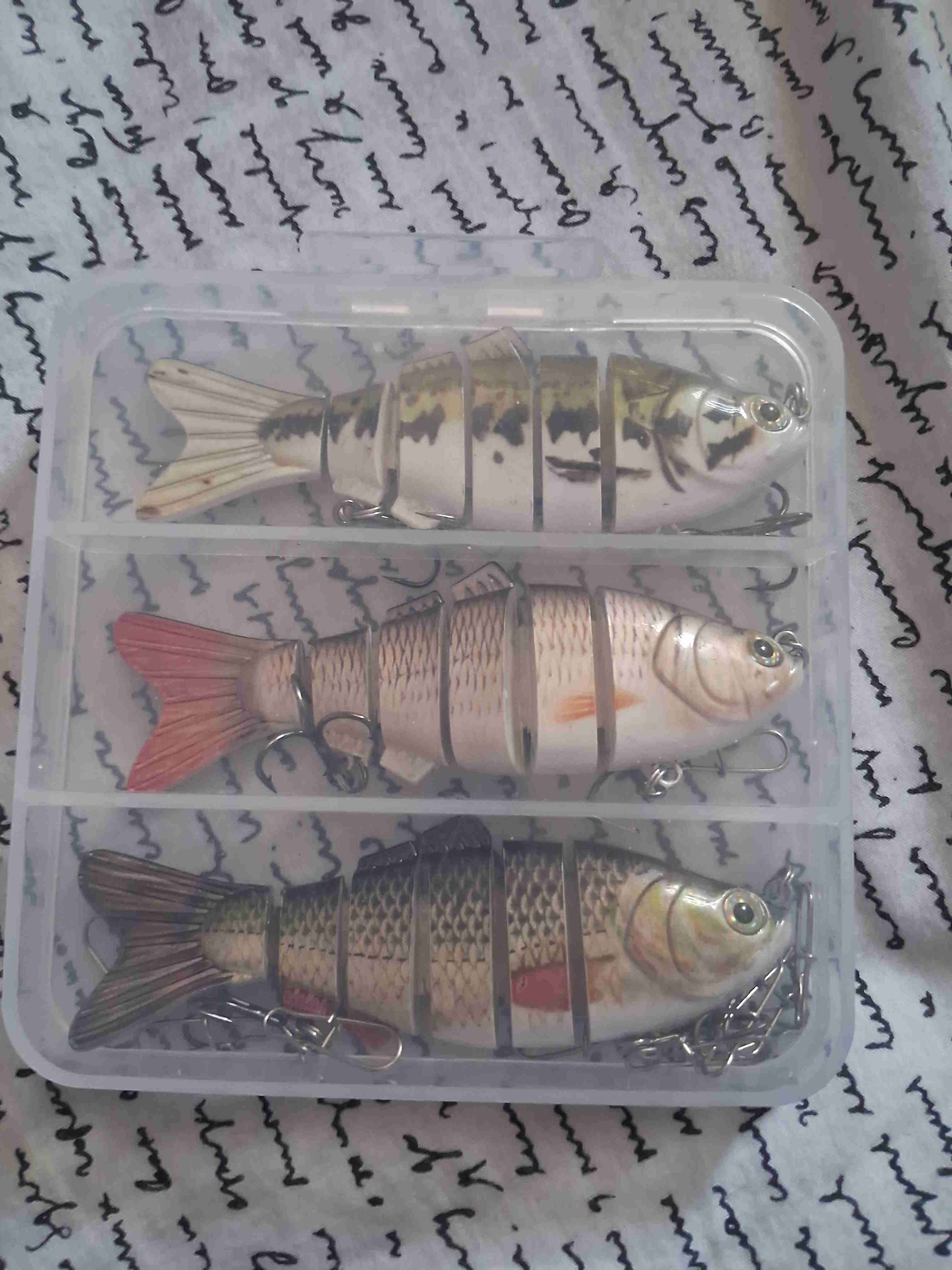 Set de señuelos de pesca articulados - miniatura 3