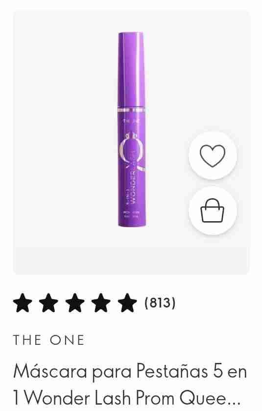 Máscara de Pestañas 5 en 1