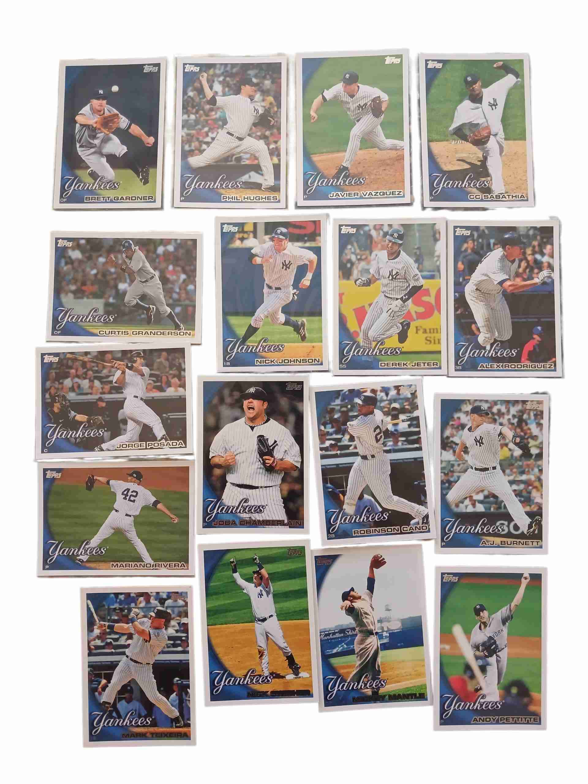 Set de tarjetas Yankees Topps