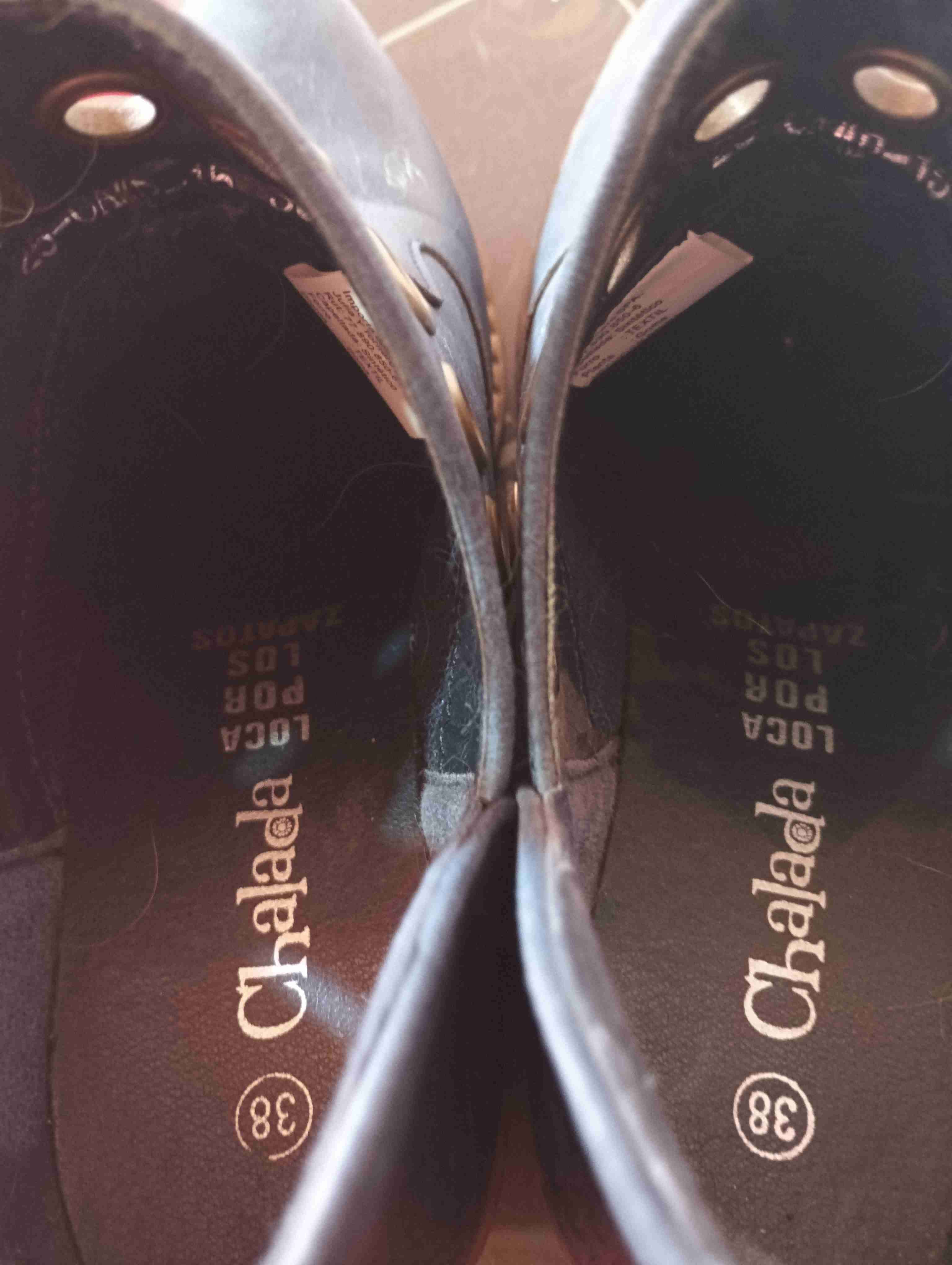 Botines azul piedra chalada talla 38 - miniatura 3