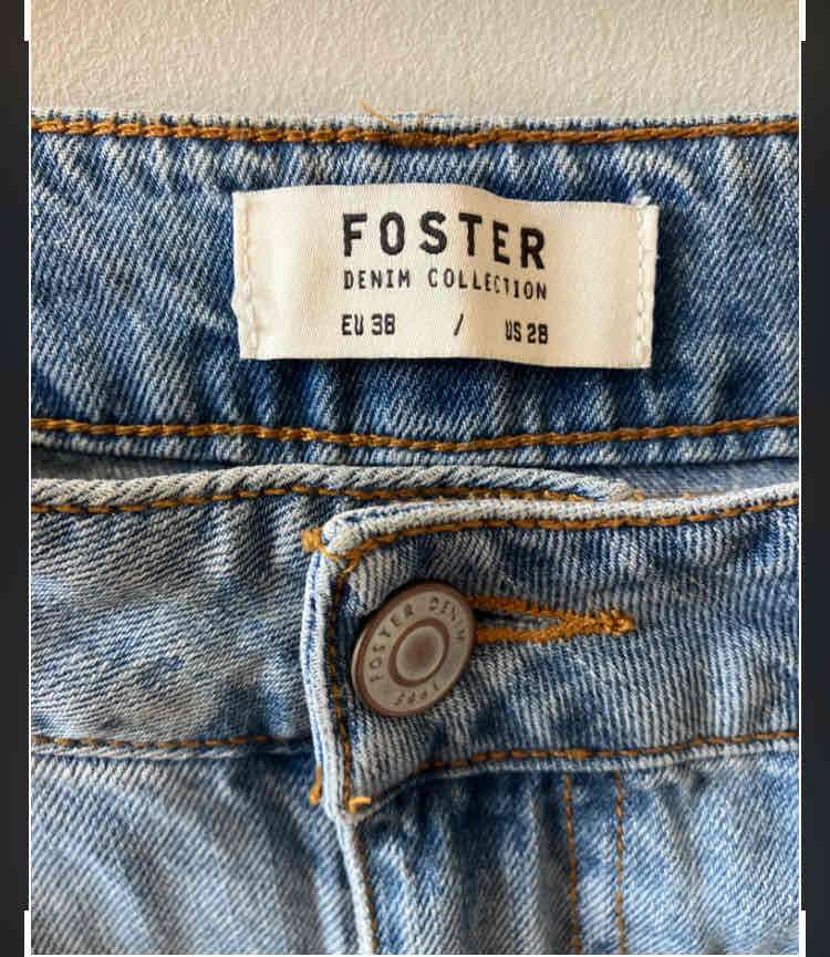 Jeans de mezclilla azul claro - miniatura 2