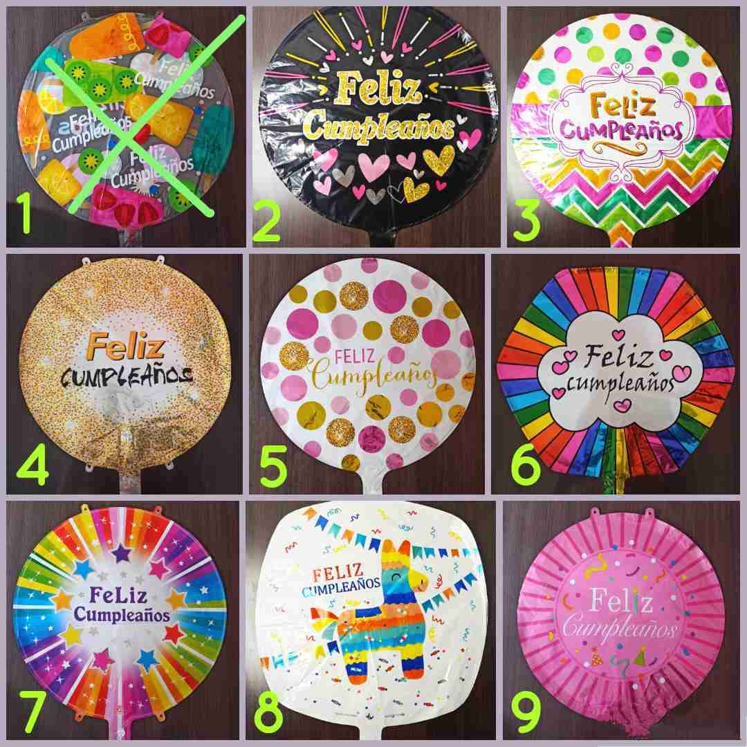 Set de globos para desayunos - miniatura 3