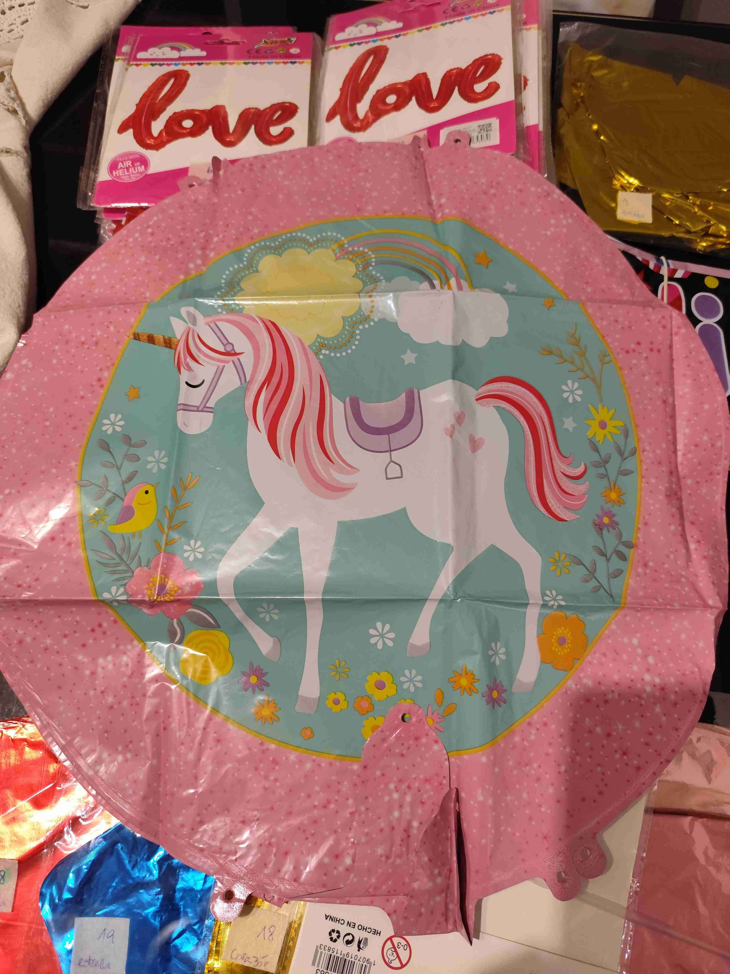 Set de globos para desayunos - miniatura 6