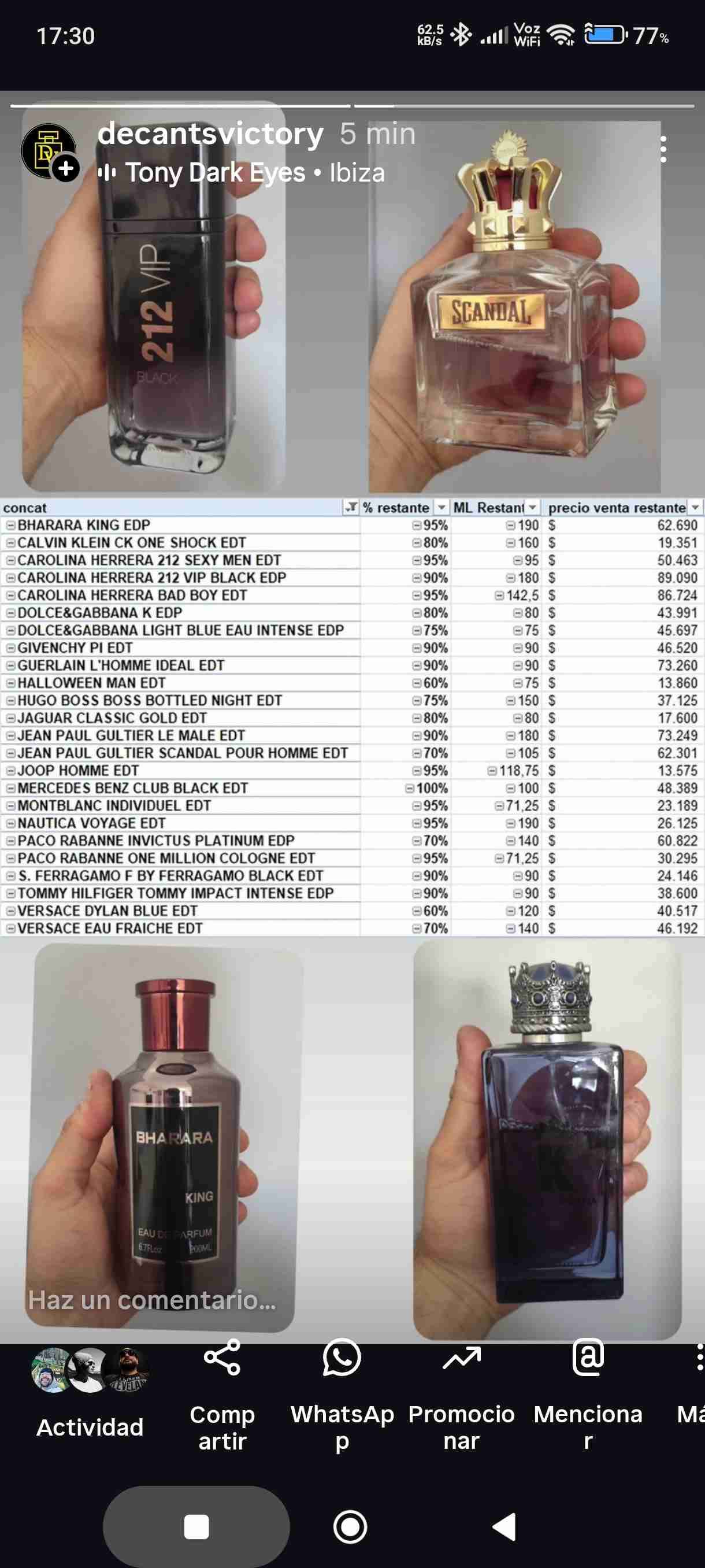 Perfumes a medio usar - miniatura 2