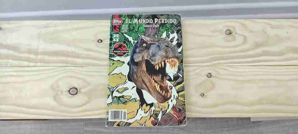 Cómic original de Jurassic Park El Mundo Perdido
