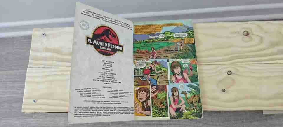 Cómic original de Jurassic Park El Mundo Perdido - miniatura 2