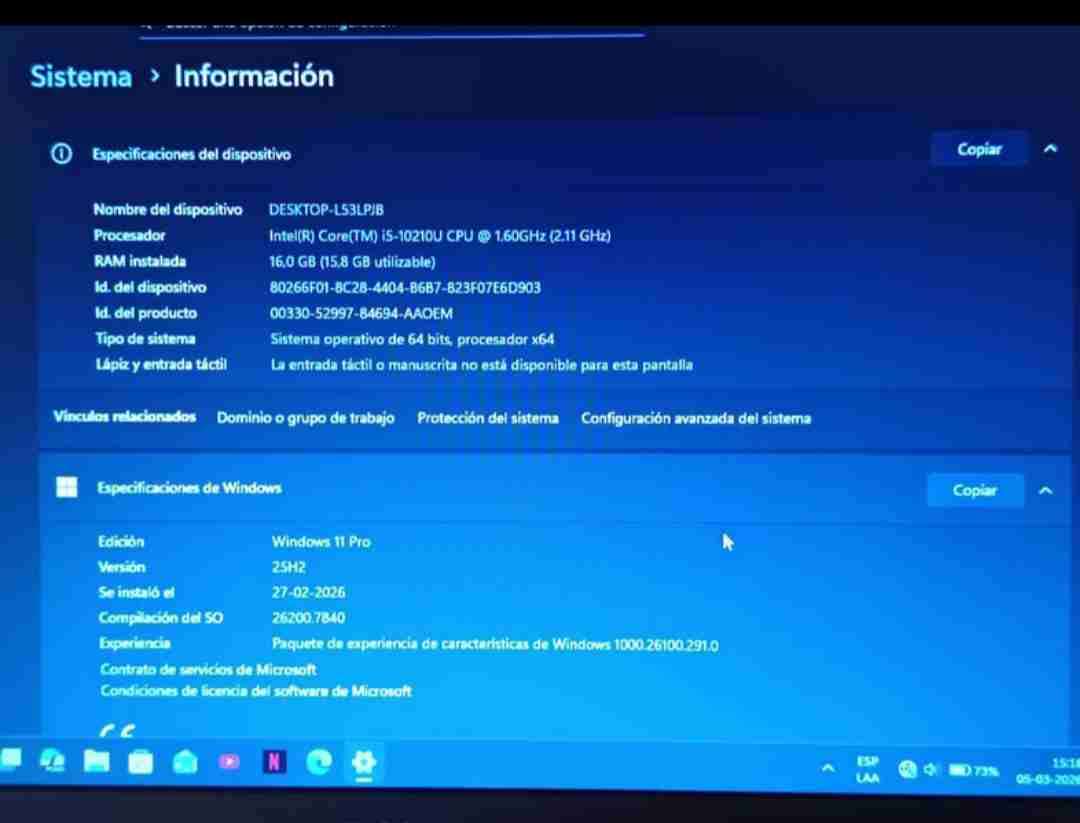 Notebook Dell Latitude 3410 (Conversable) - miniatura 2