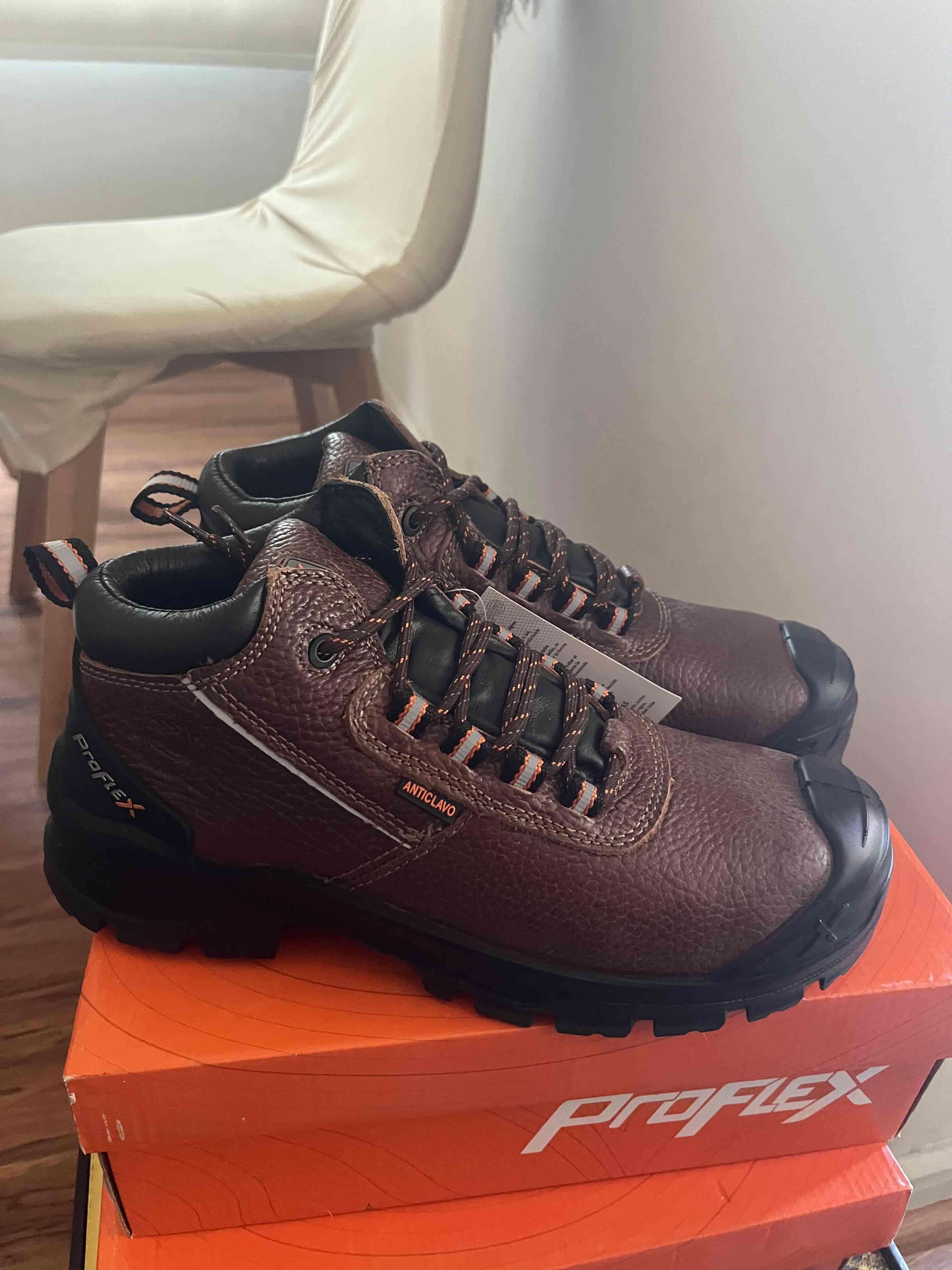 Zapatos de Seguridad Proflex marrones - miniatura 2