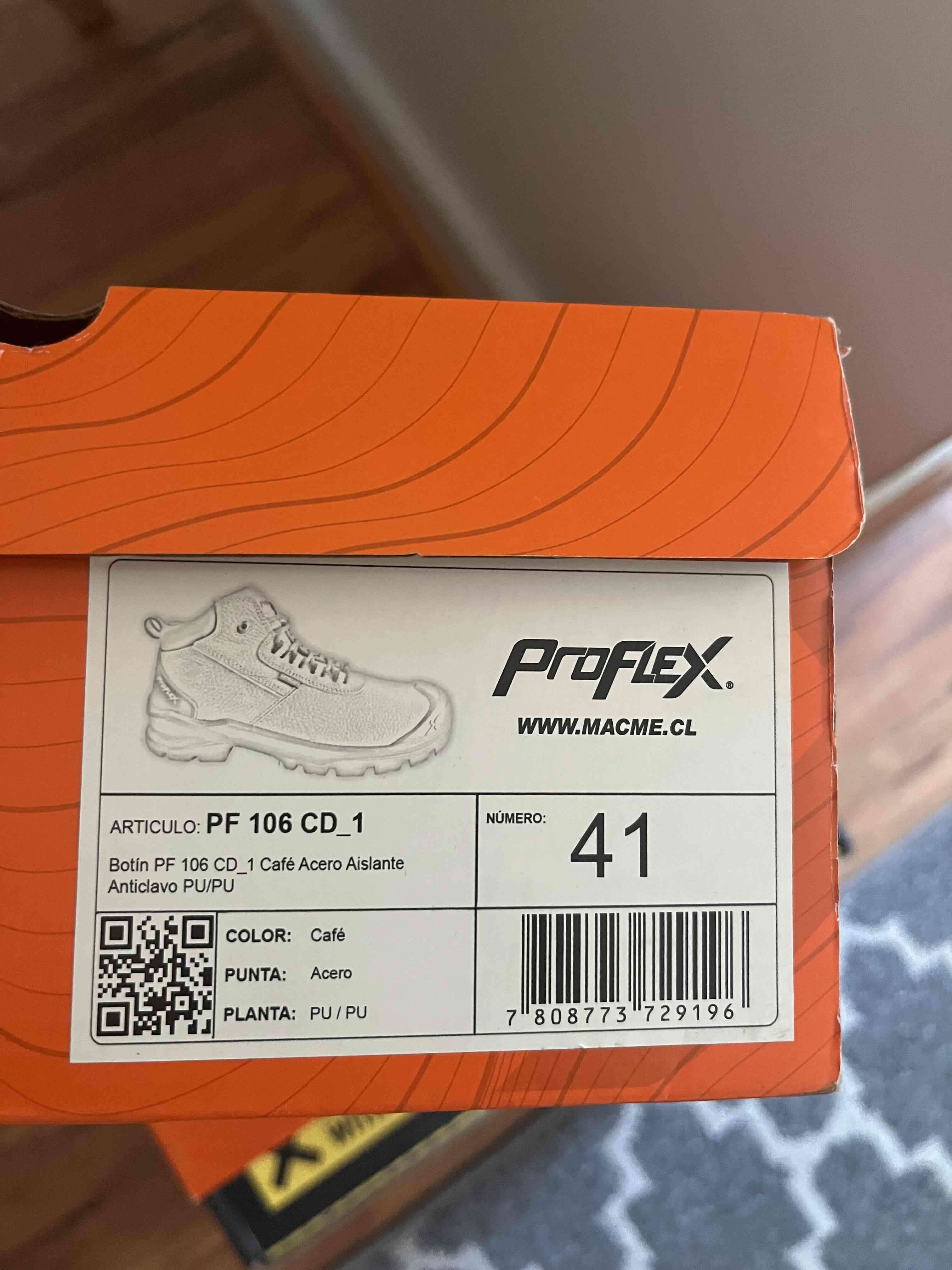 Zapatos de Seguridad Proflex marrones - miniatura 5