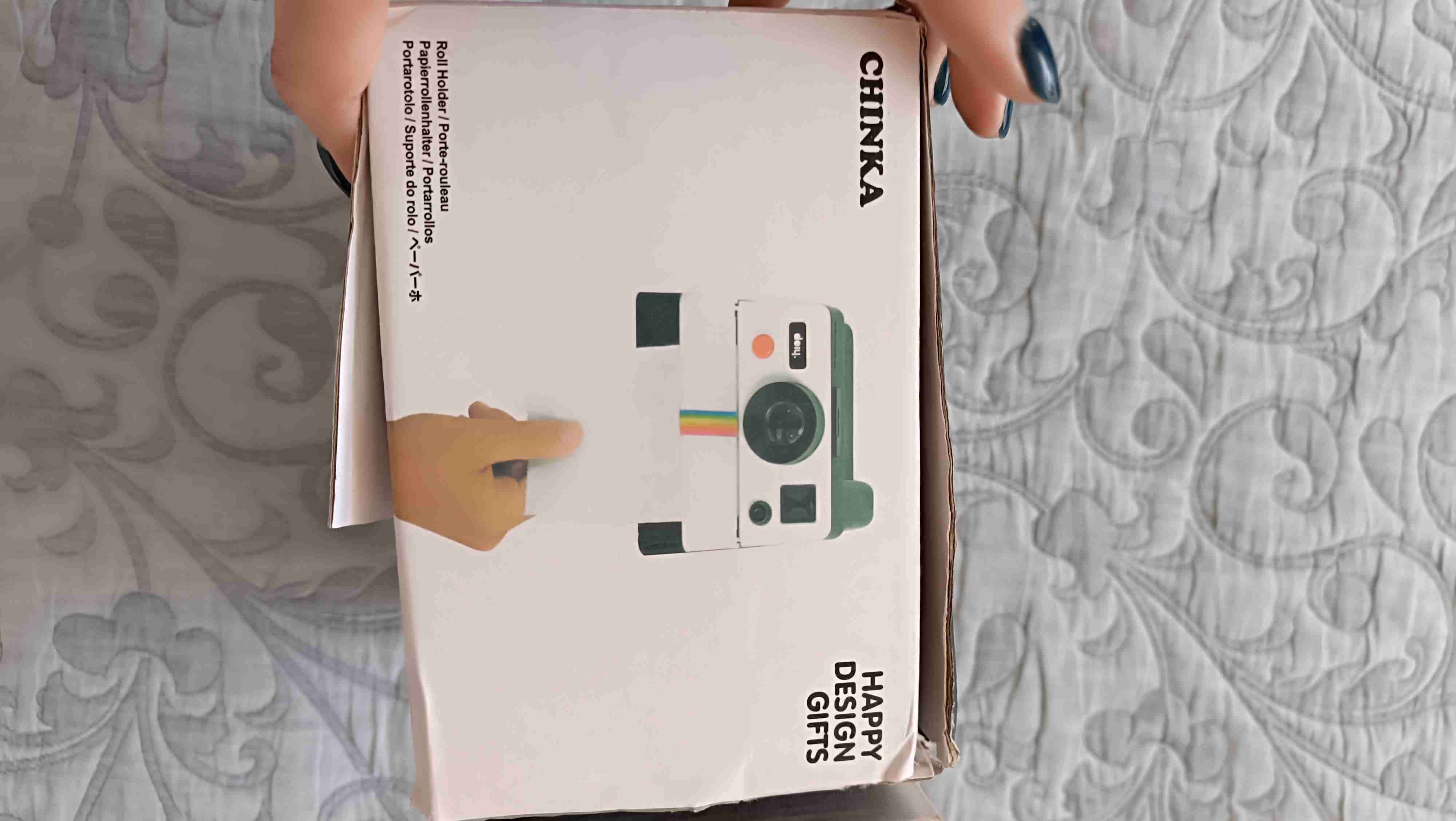 Portarrollo diseño cámara fotográfica - miniatura 1