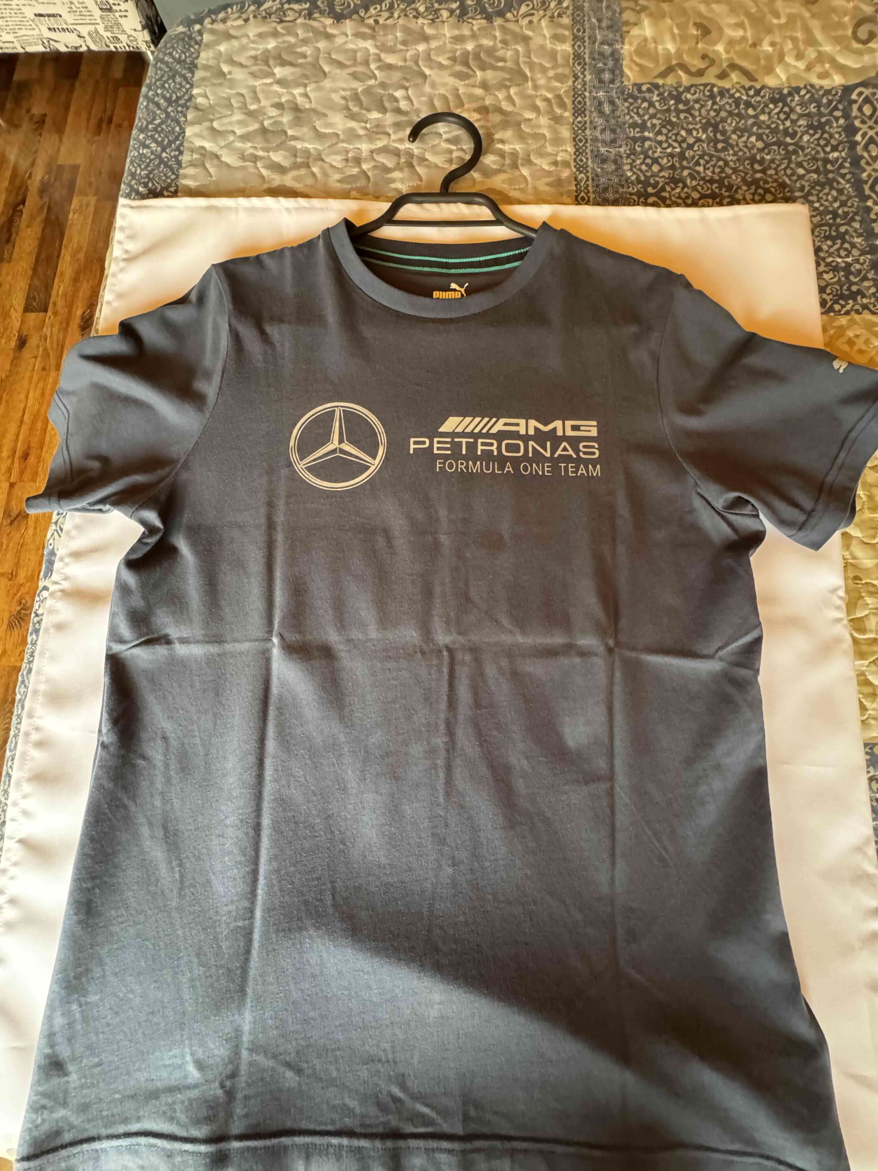 Polera AMG Petronas F1 gris