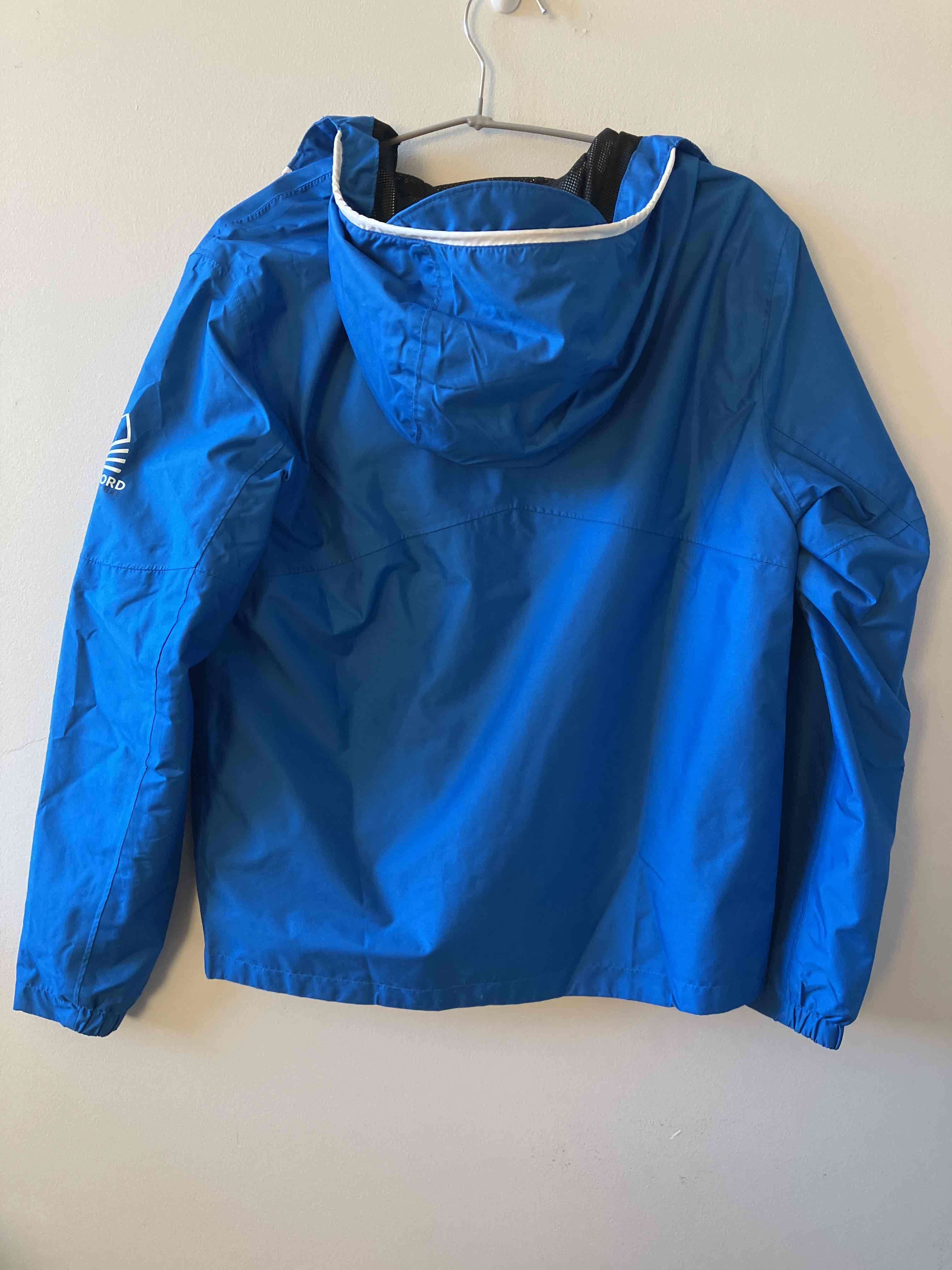 Chaqueta impermeable azul Tribord - miniatura 3