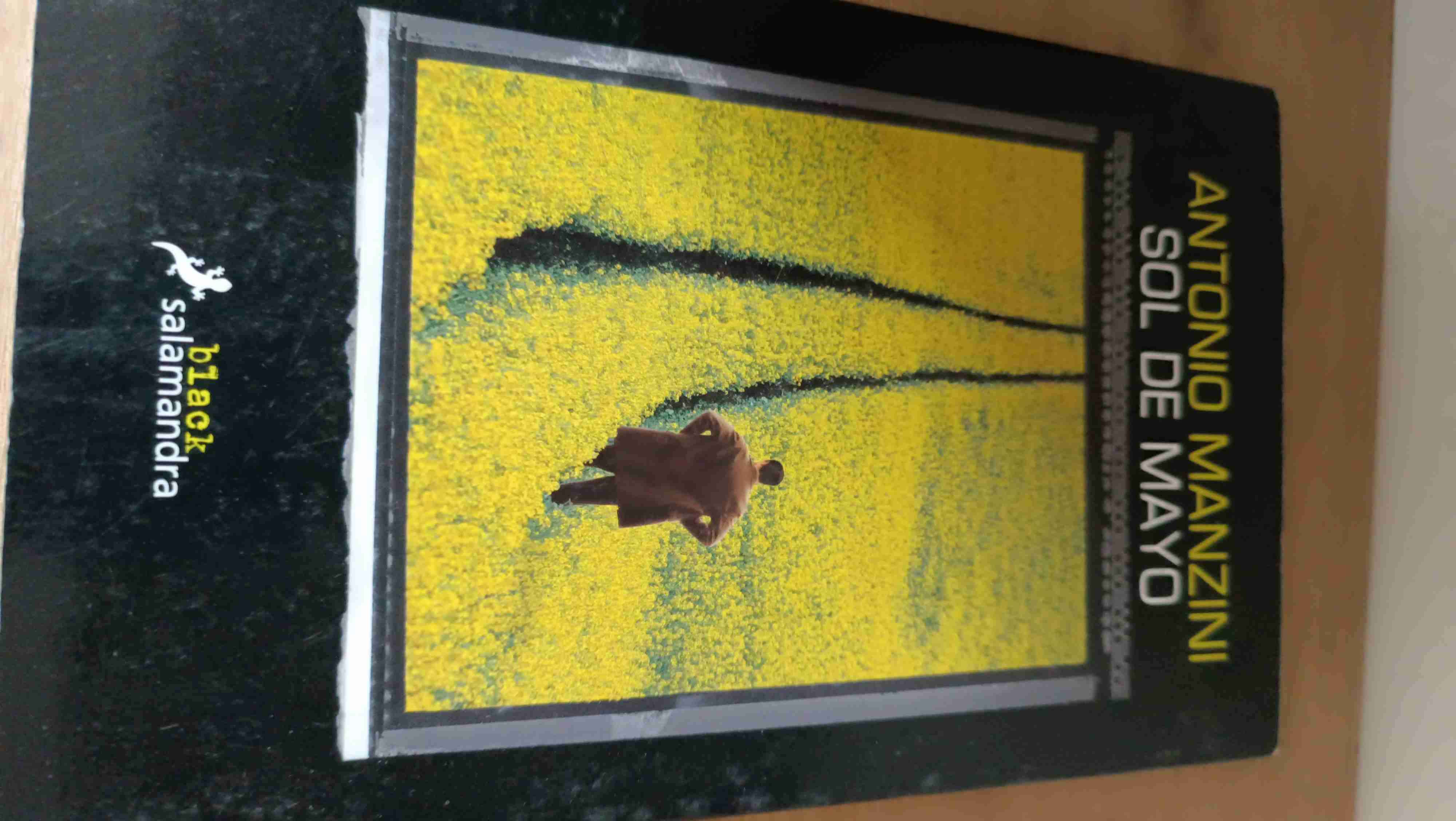 Libro Sol de Mayo, Antonio Manzini