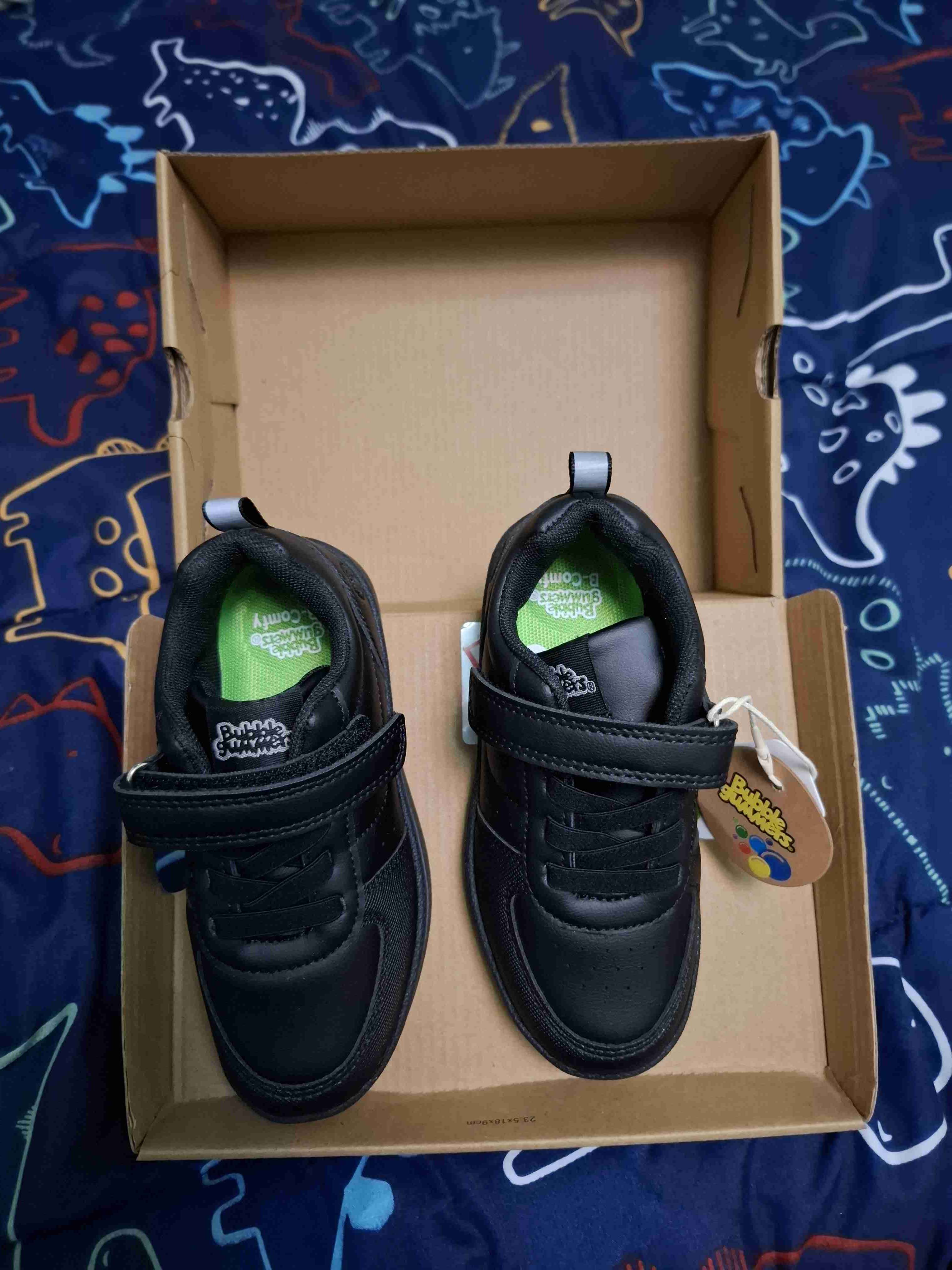 Zapatillas escolares negras talla 28 - miniatura 4