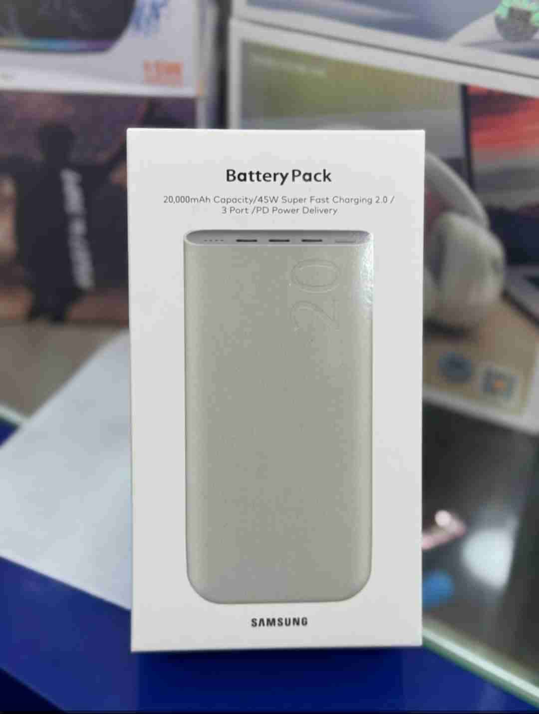 Power Bank Samsung 20000mAh 45W Carga Súper Rápida