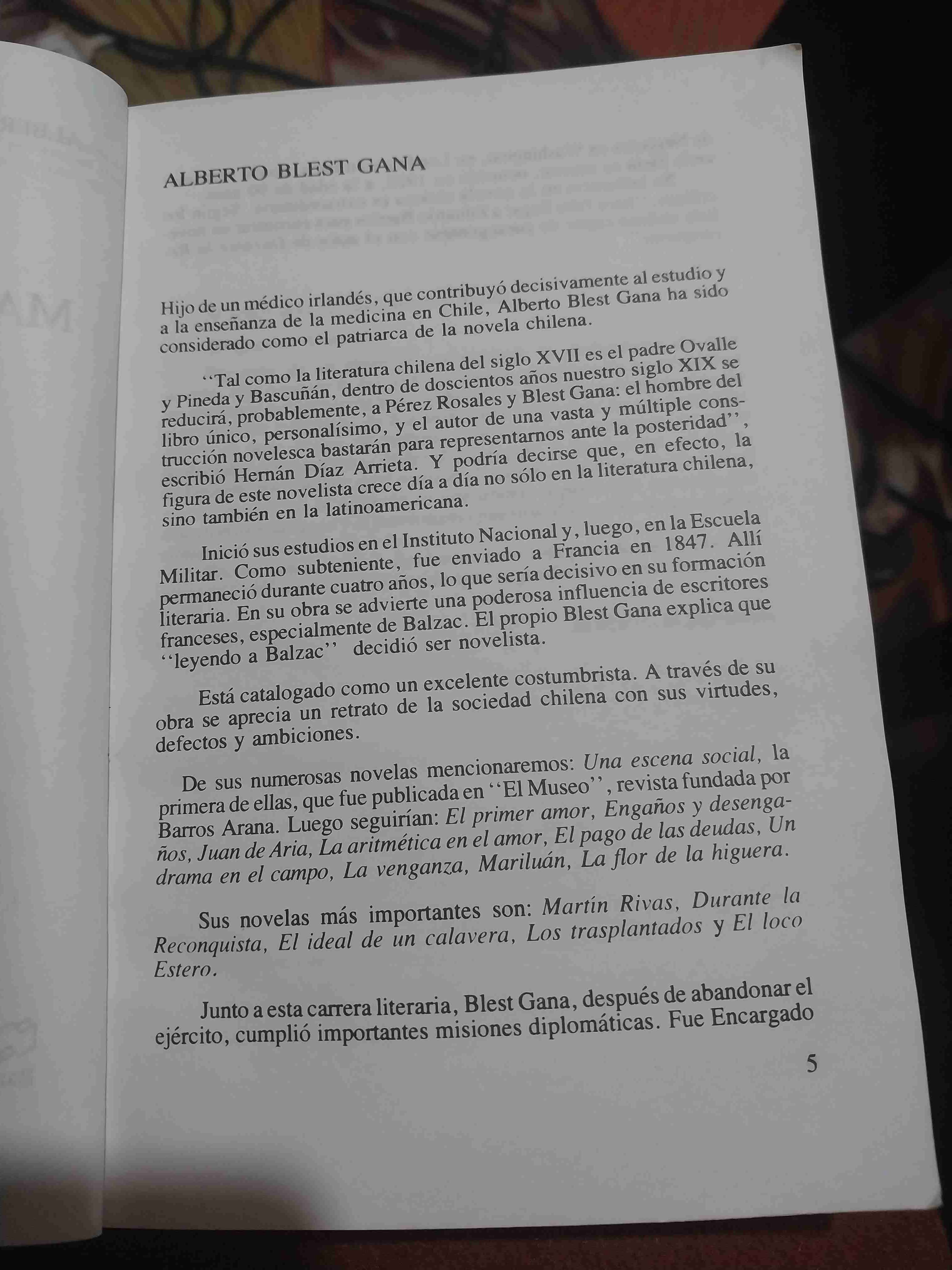 Libro Martín Rivas por Blest Gana - miniatura 2